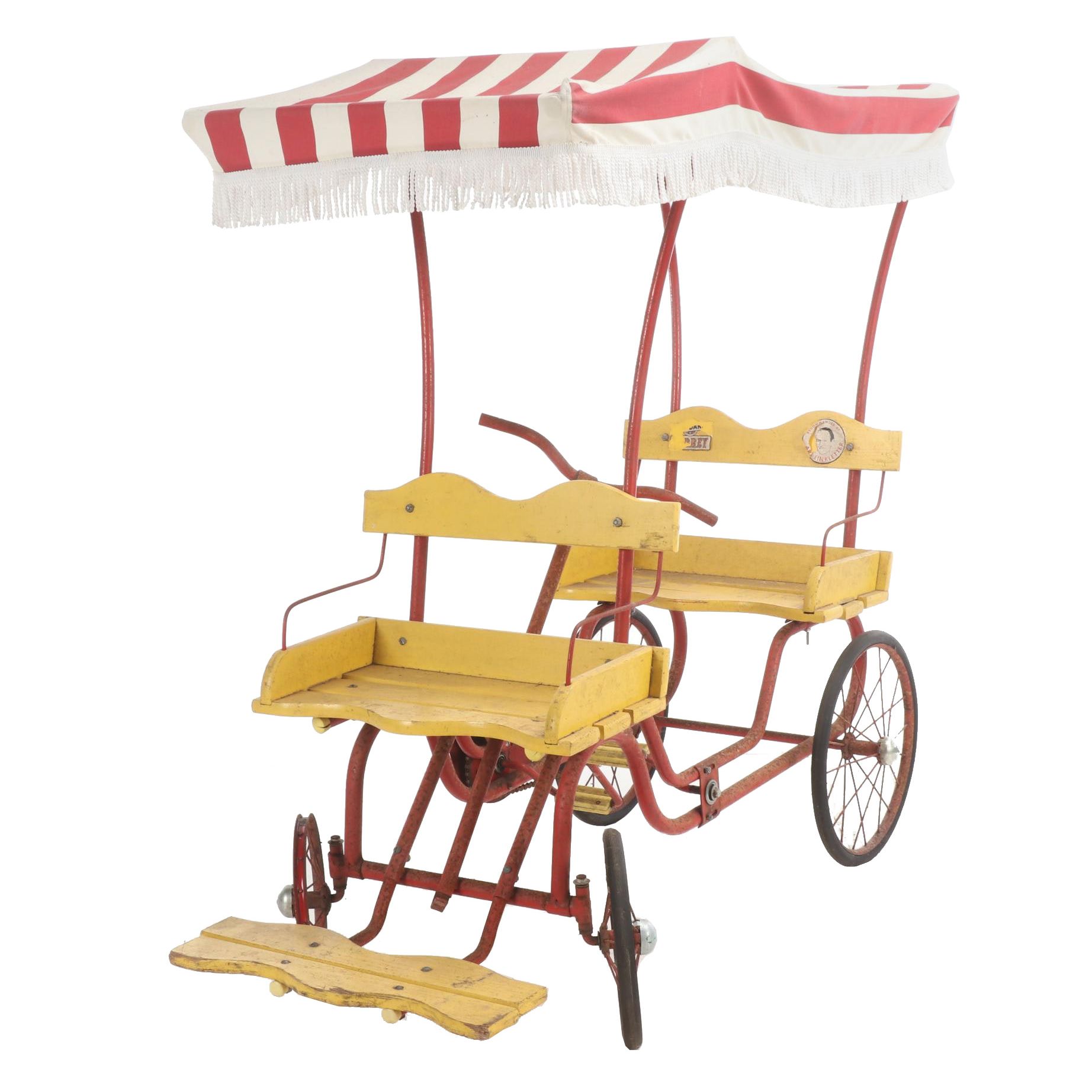 Gym-Dandy Surrey Pedal Car for Children, Mid-Century