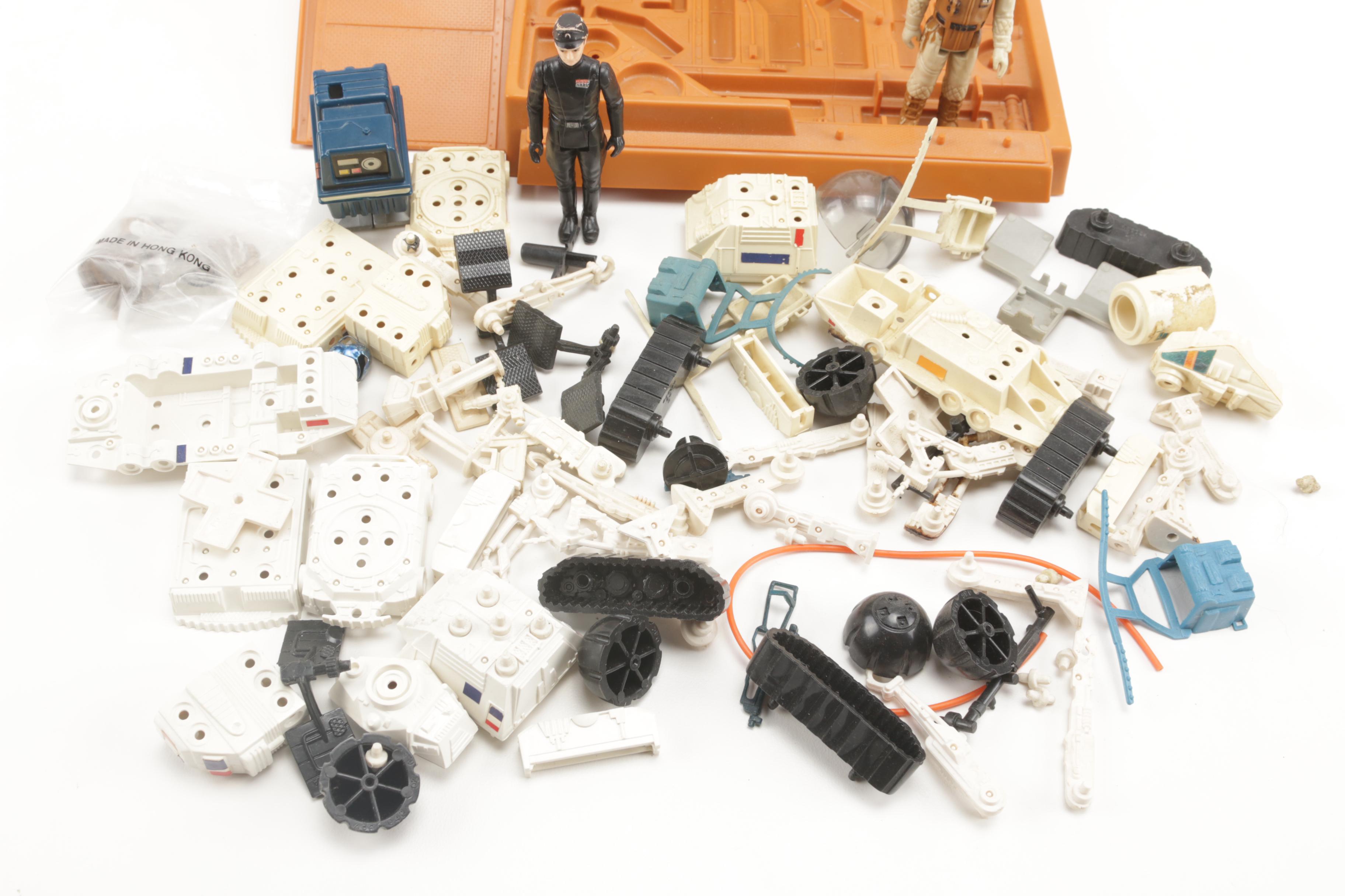 1970s/1980s "Star Wars" Figures with Accessories and Droid Factory Playset