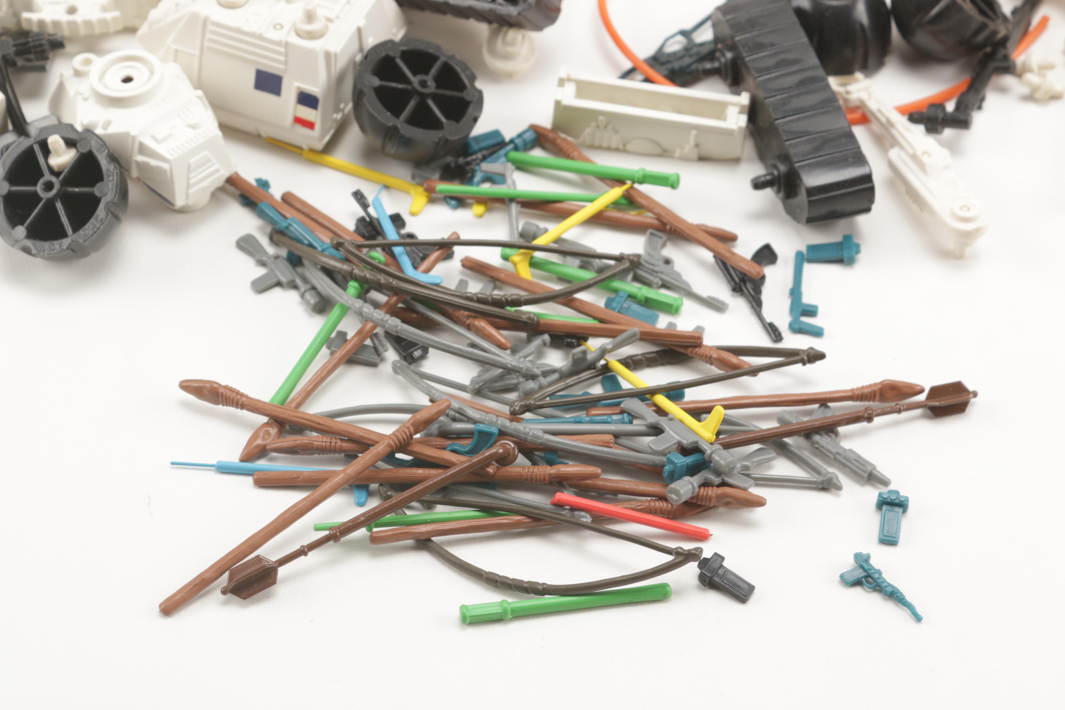 1970s/1980s "Star Wars" Figures with Accessories and Droid Factory Playset