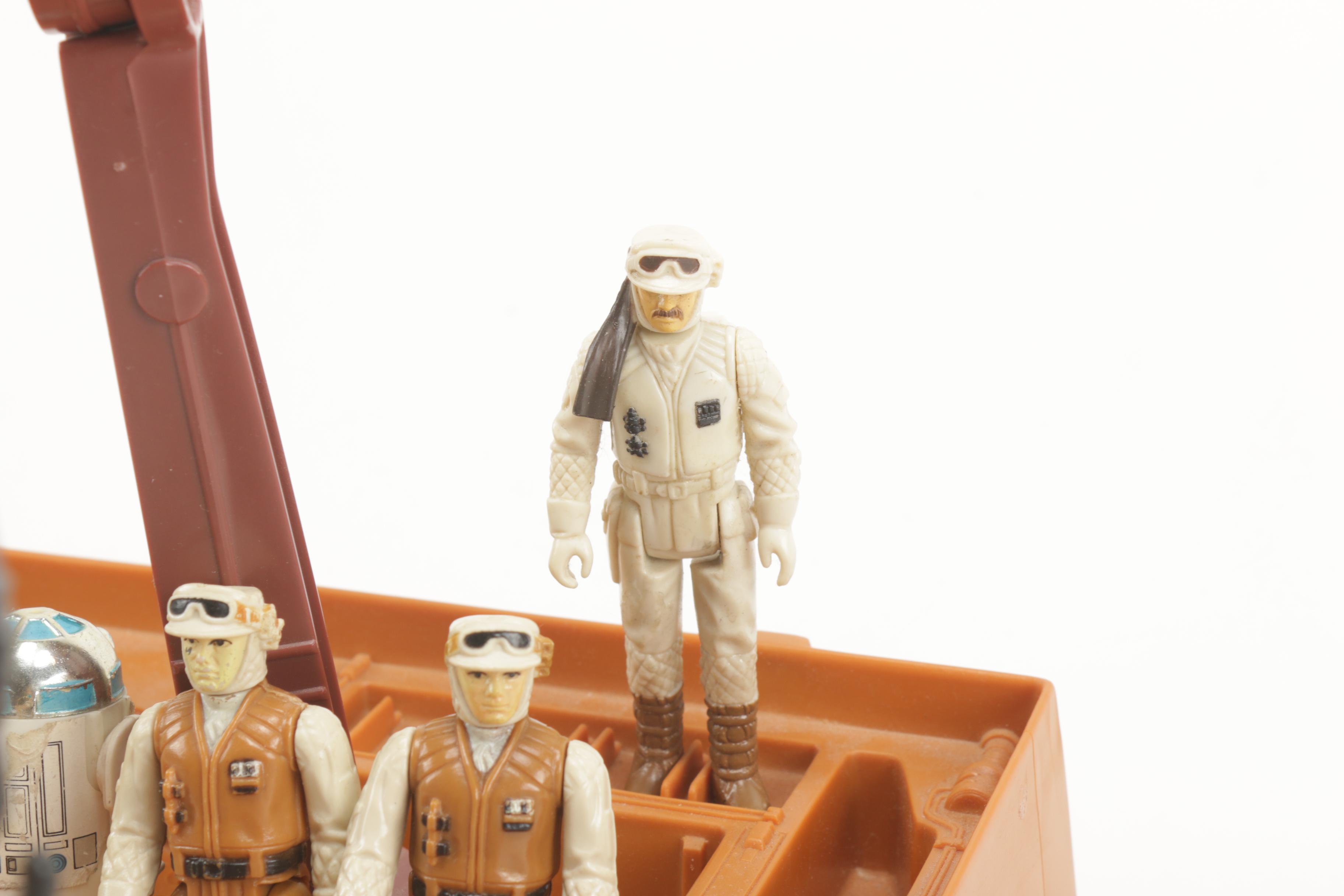 1970s/1980s "Star Wars" Figures with Accessories and Droid Factory Playset