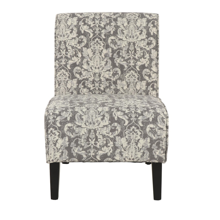 Contemporary Linon Home Decor Upholstered Lounge Chair