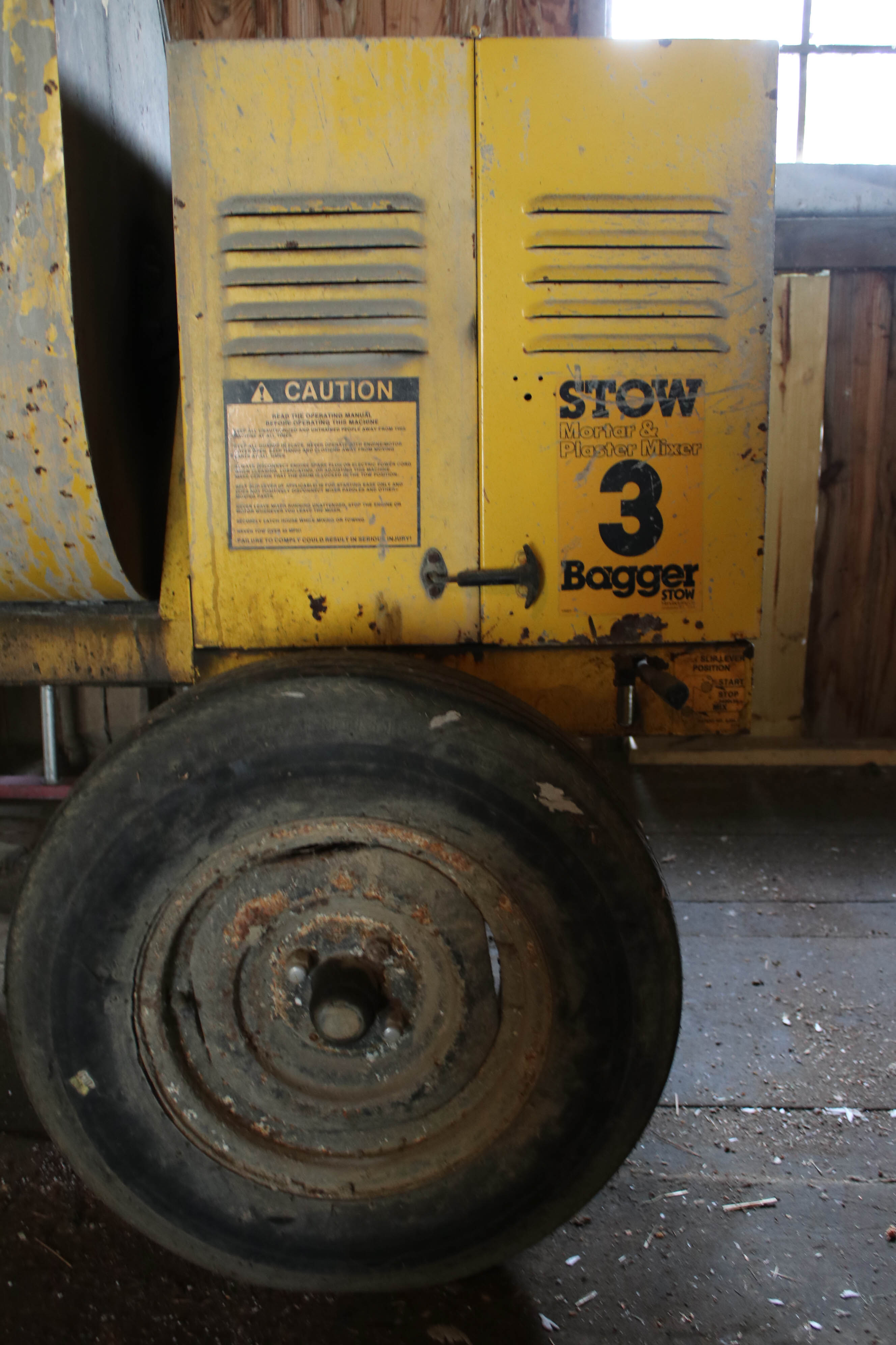 Stow Model 30H Mortar Mixer