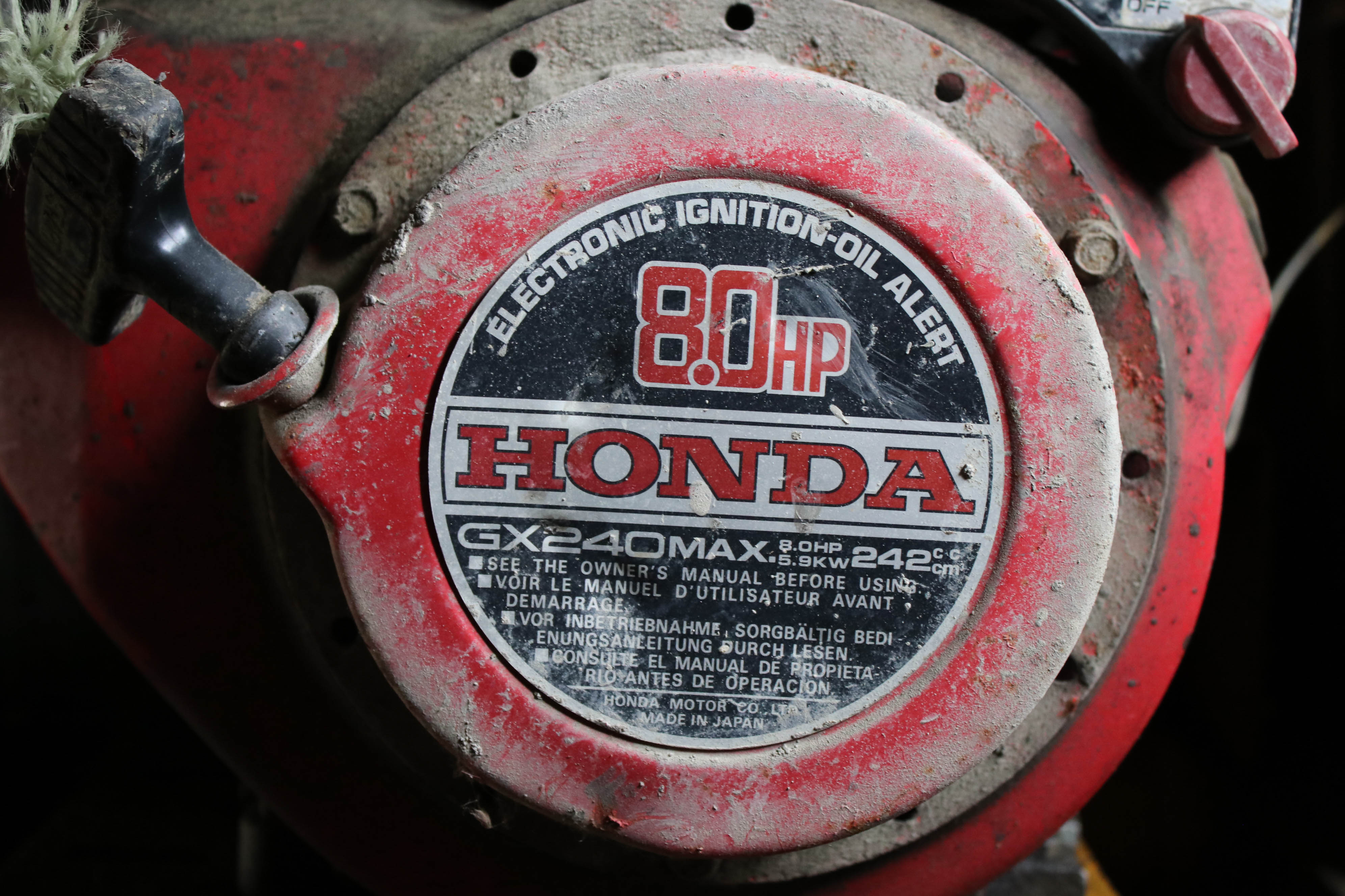 Stow Model 30H Mortar Mixer