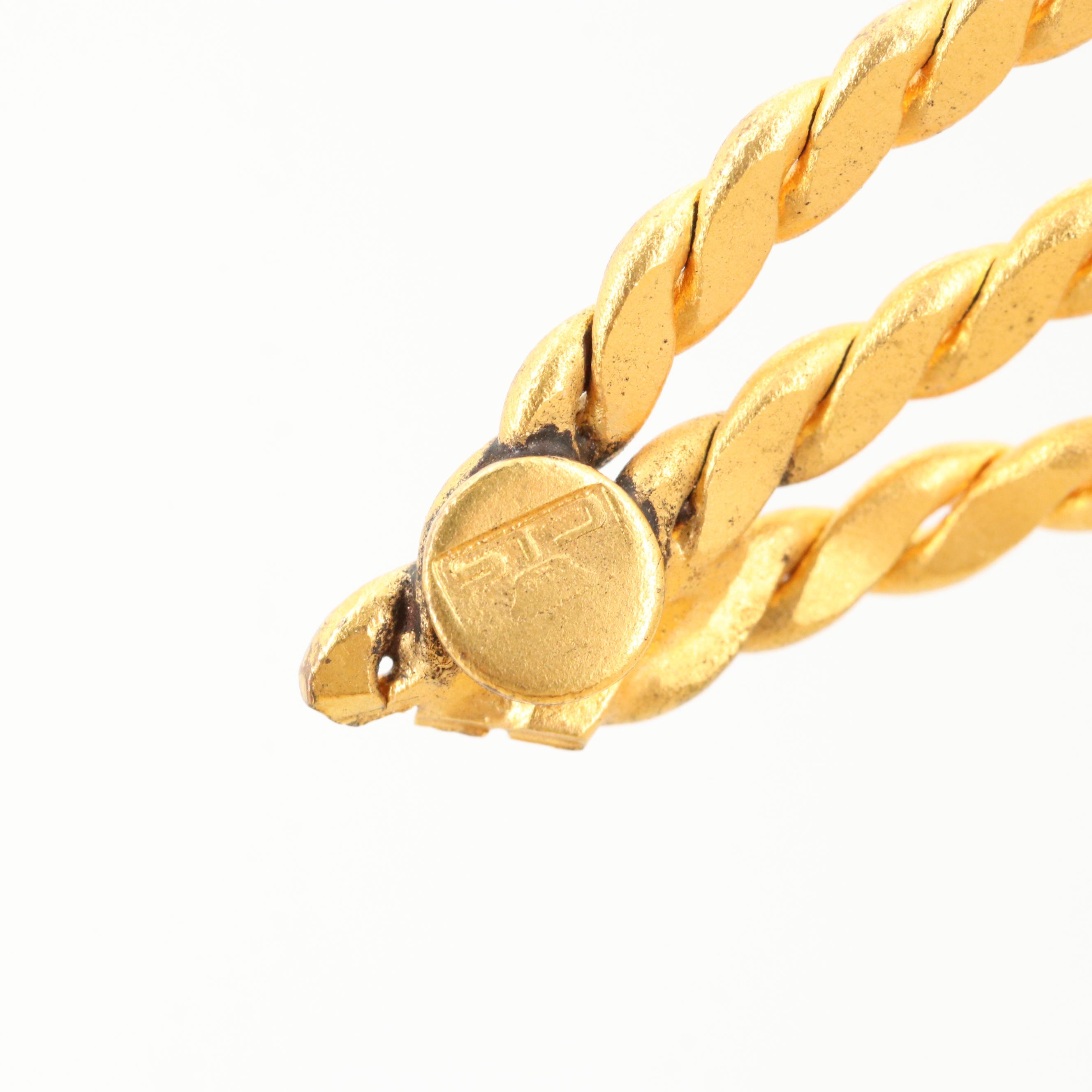 Countess Cissy Zoltowska Red Rhinestone Fish Motif Hair Accessory