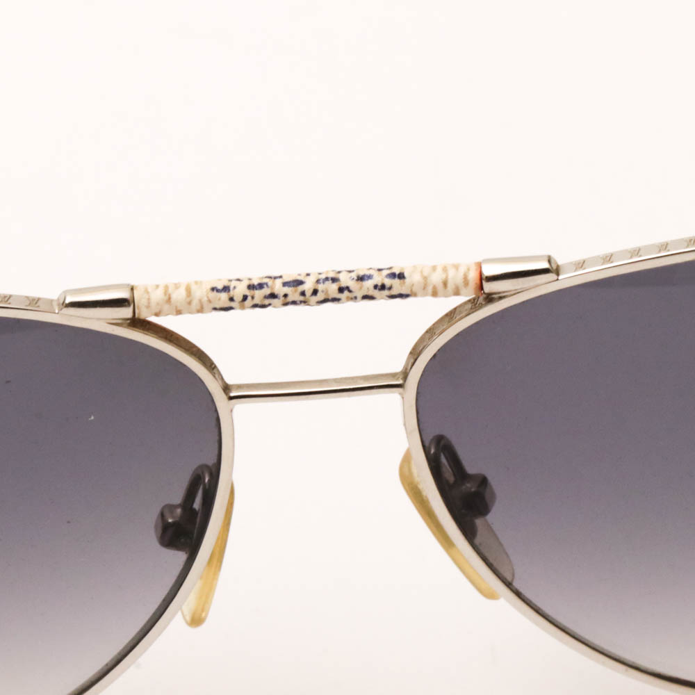 Louis Vuitton Z0203U Damier Azur Conspiration Pilote Aviator Sunglasses