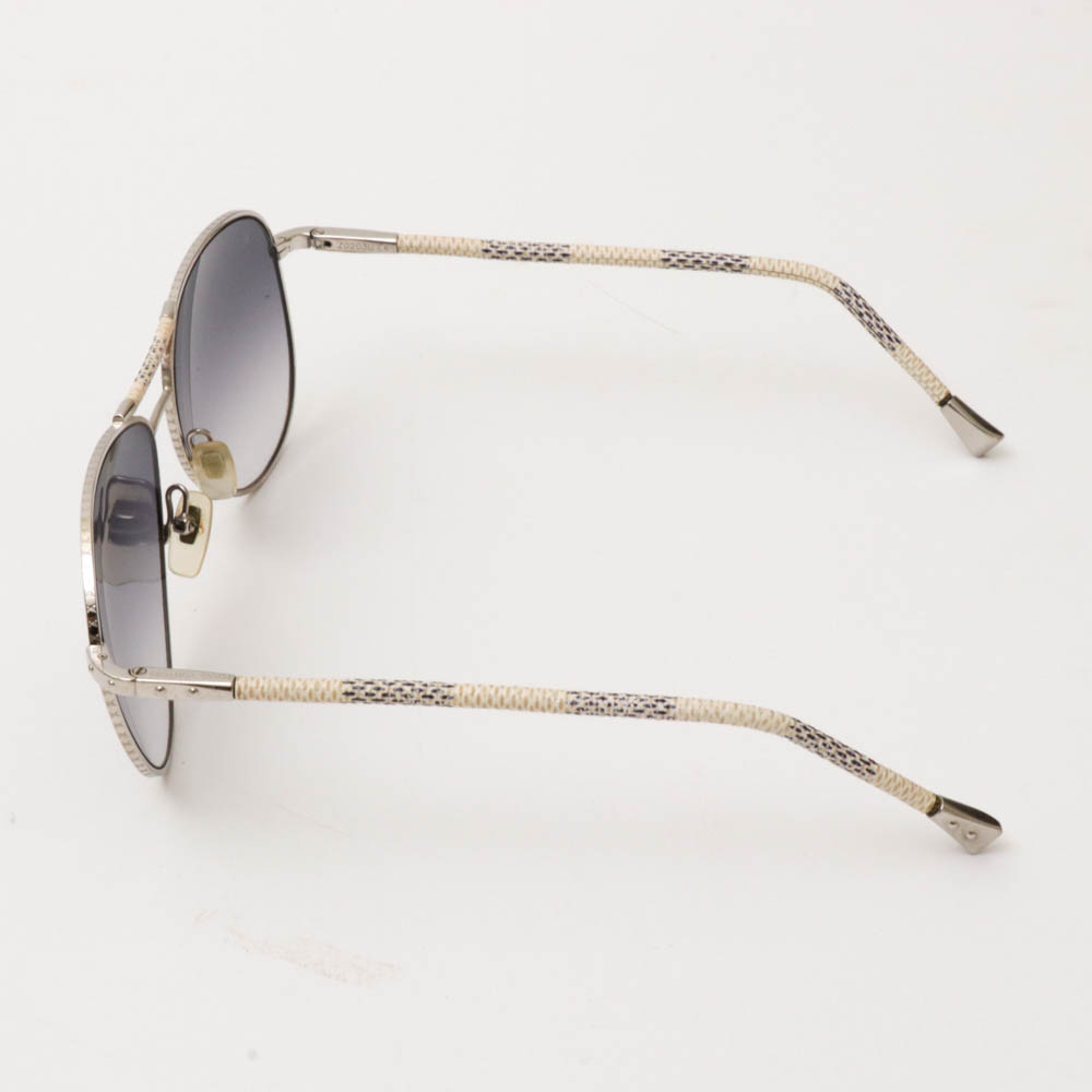 Louis Vuitton Z0203U Damier Azur Conspiration Pilote Aviator Sunglasses