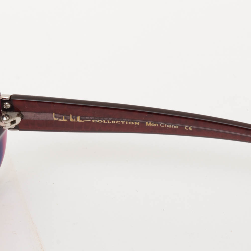 Coach Allie S460 Black and Nicole Miller Collection Mon Cherie Grape Sunglasses