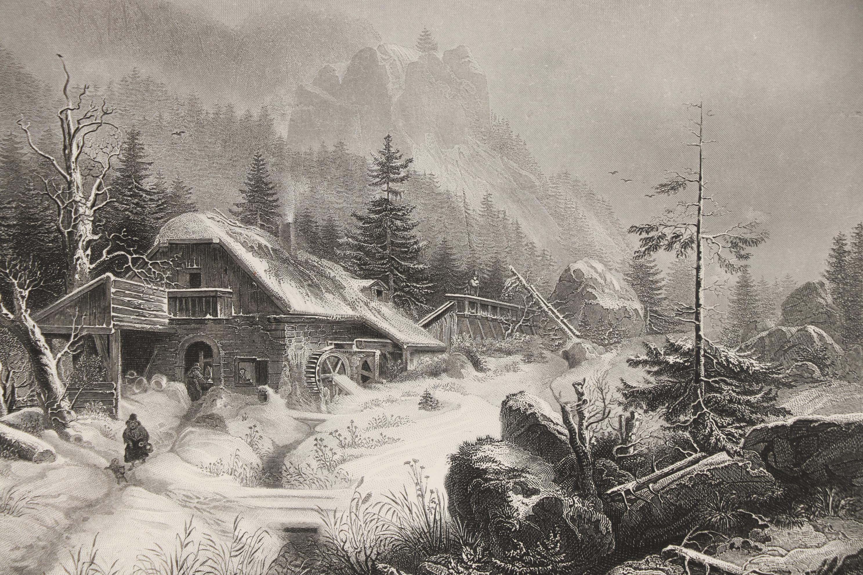 19th Century Engravings from "Payne's Royal Dresden Gallery"