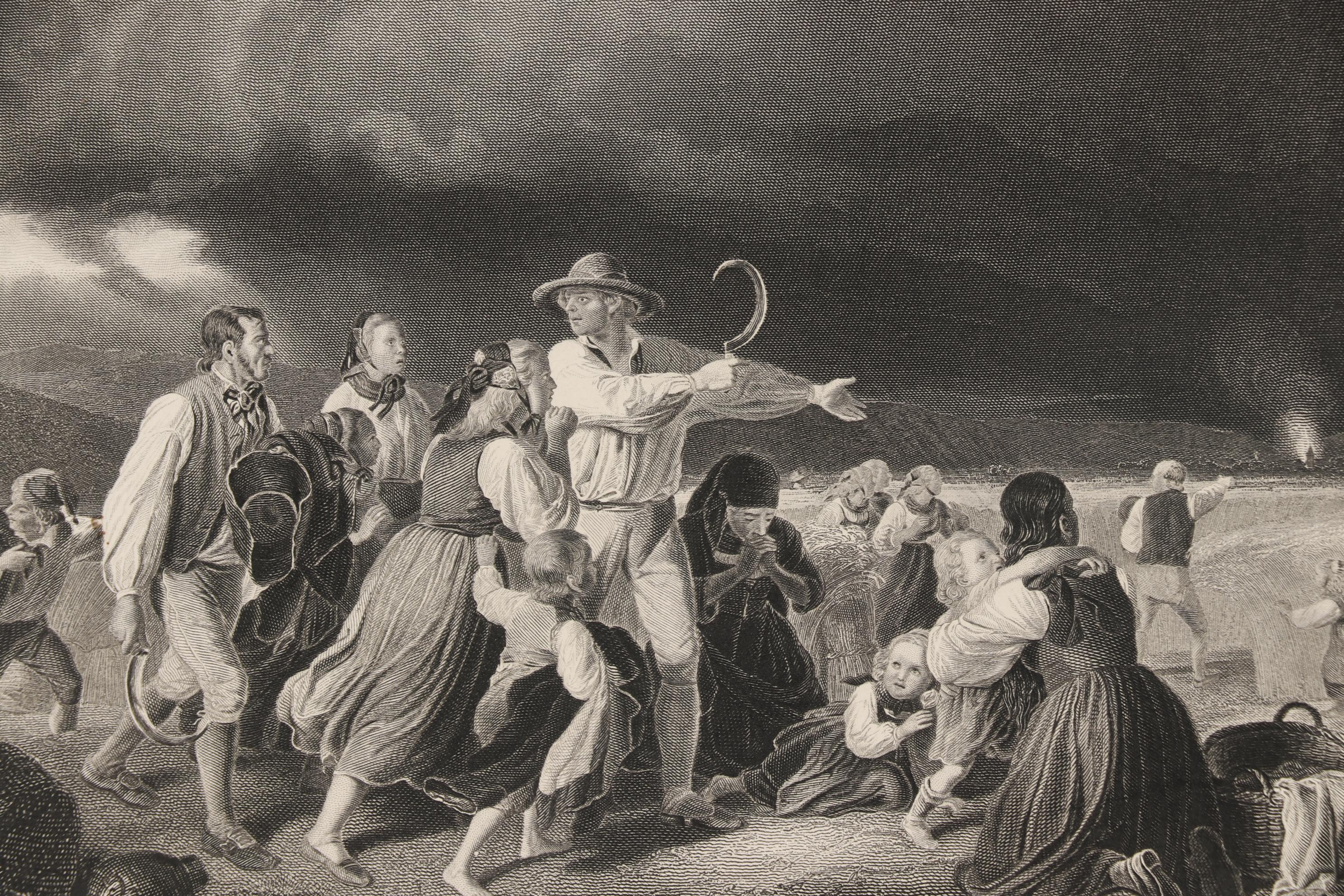 19th Century Engravings from "Payne's Royal Dresden Gallery"