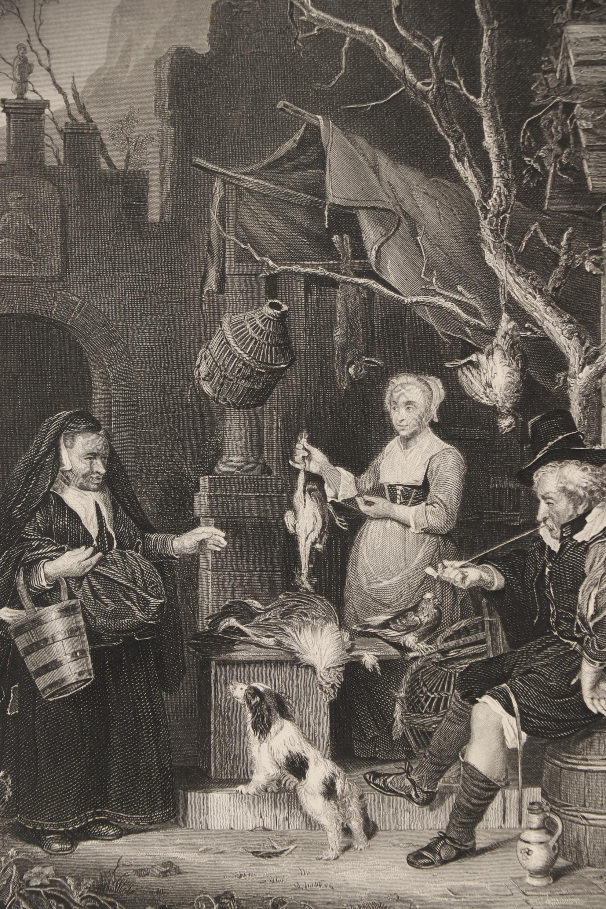 19th Century Engravings from "Payne's Royal Dresden Gallery"