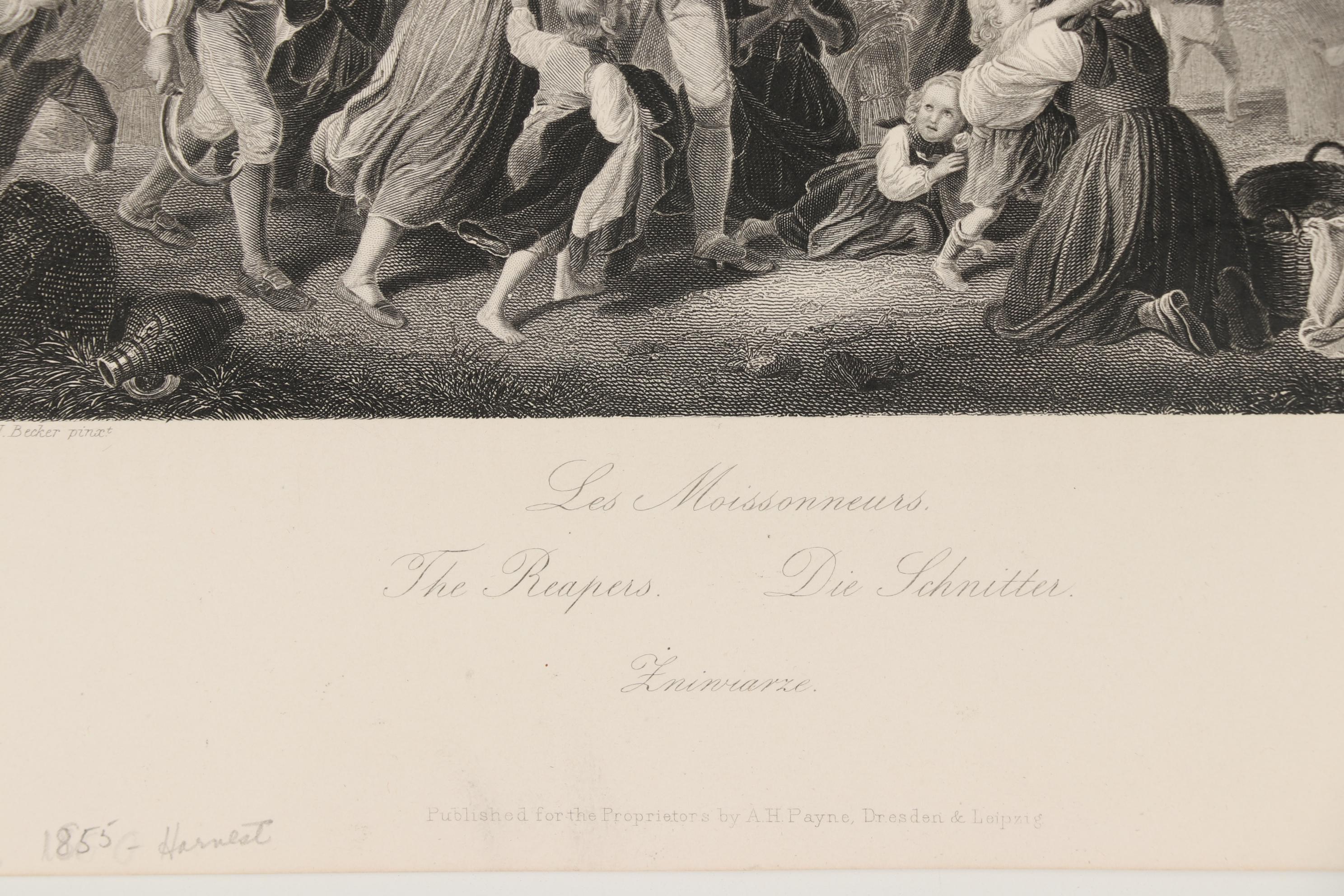 19th Century Engravings from "Payne's Royal Dresden Gallery"