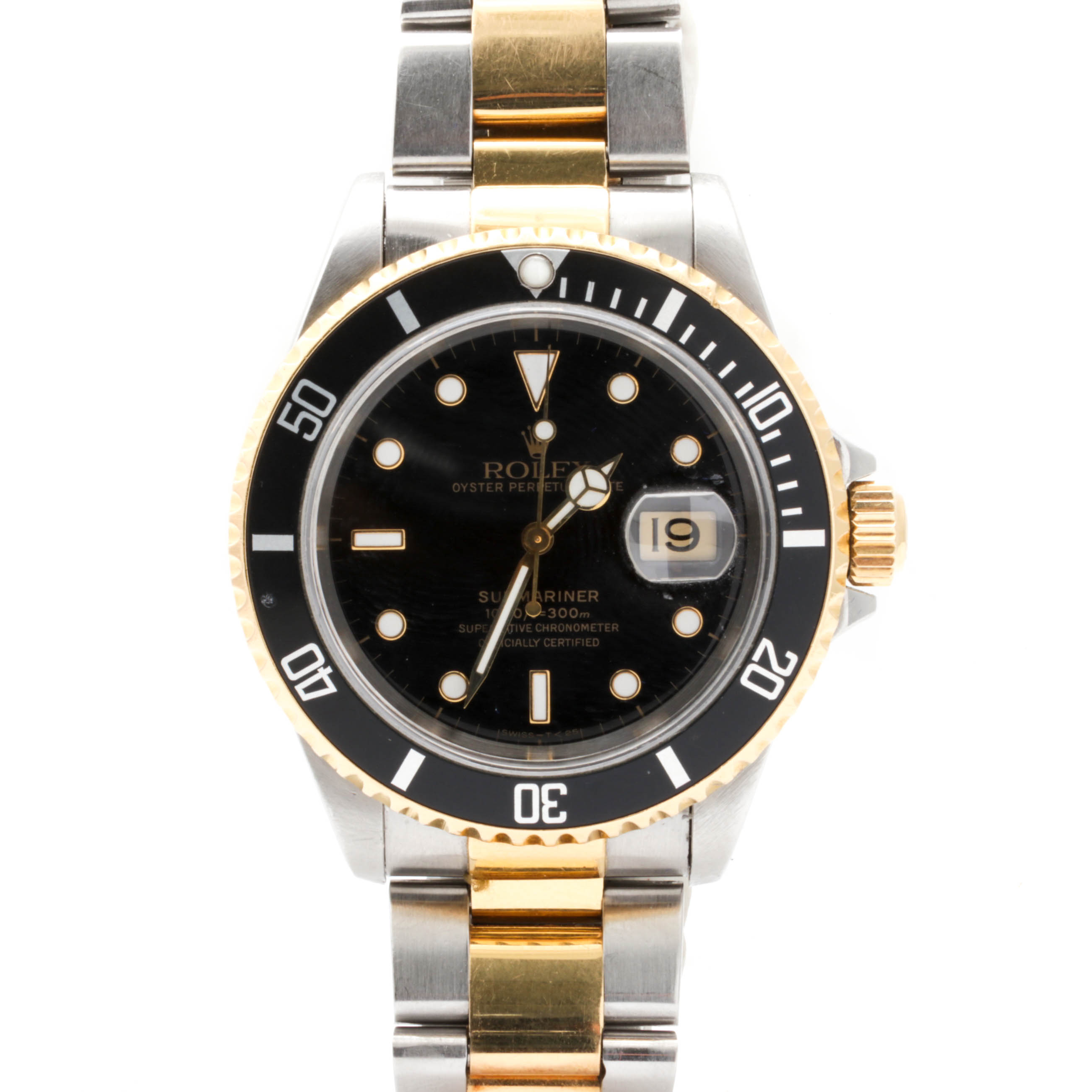 Rolex Submariner 18K Yellow Gold and Stainless Steel Watch