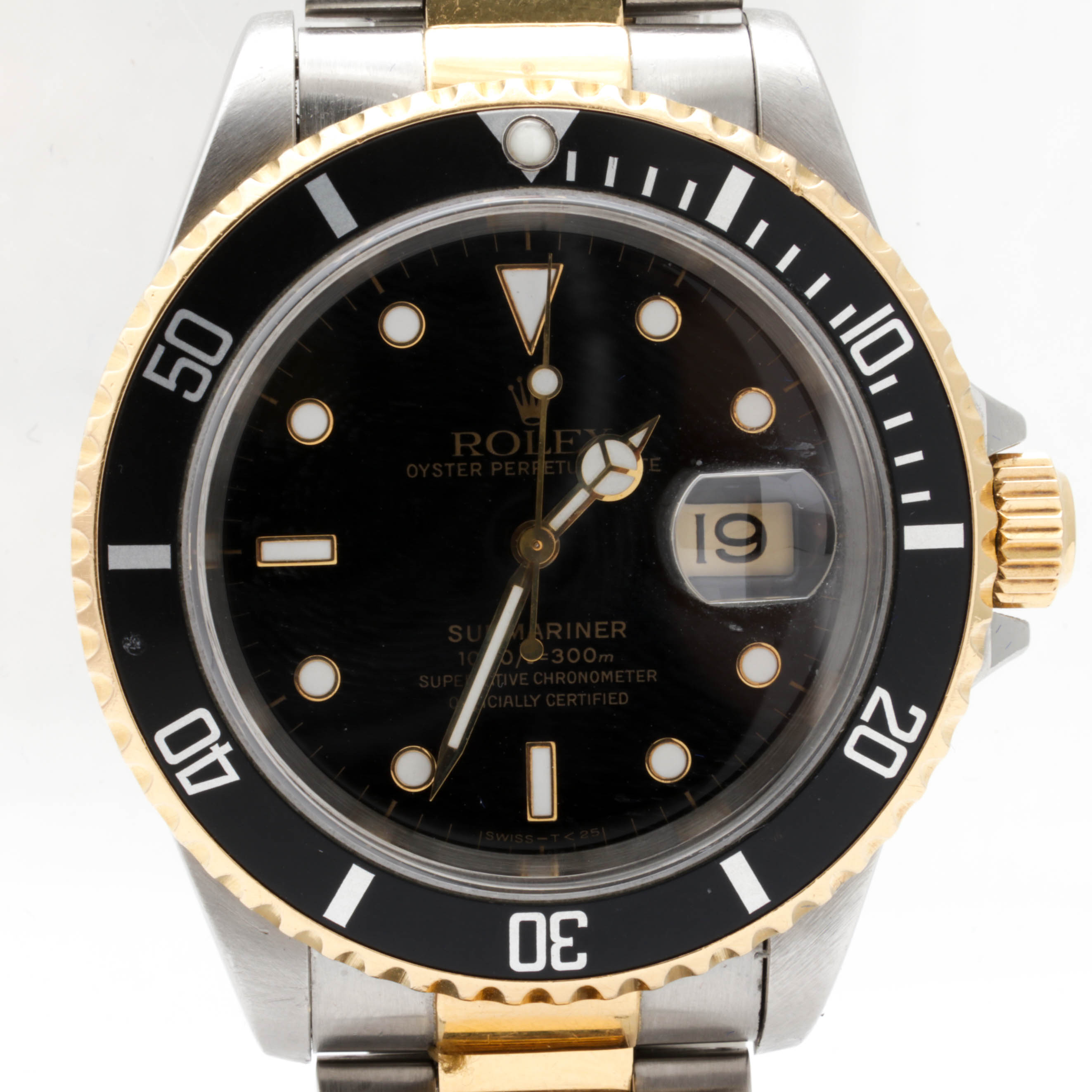 Rolex Submariner 18K Yellow Gold and Stainless Steel Watch