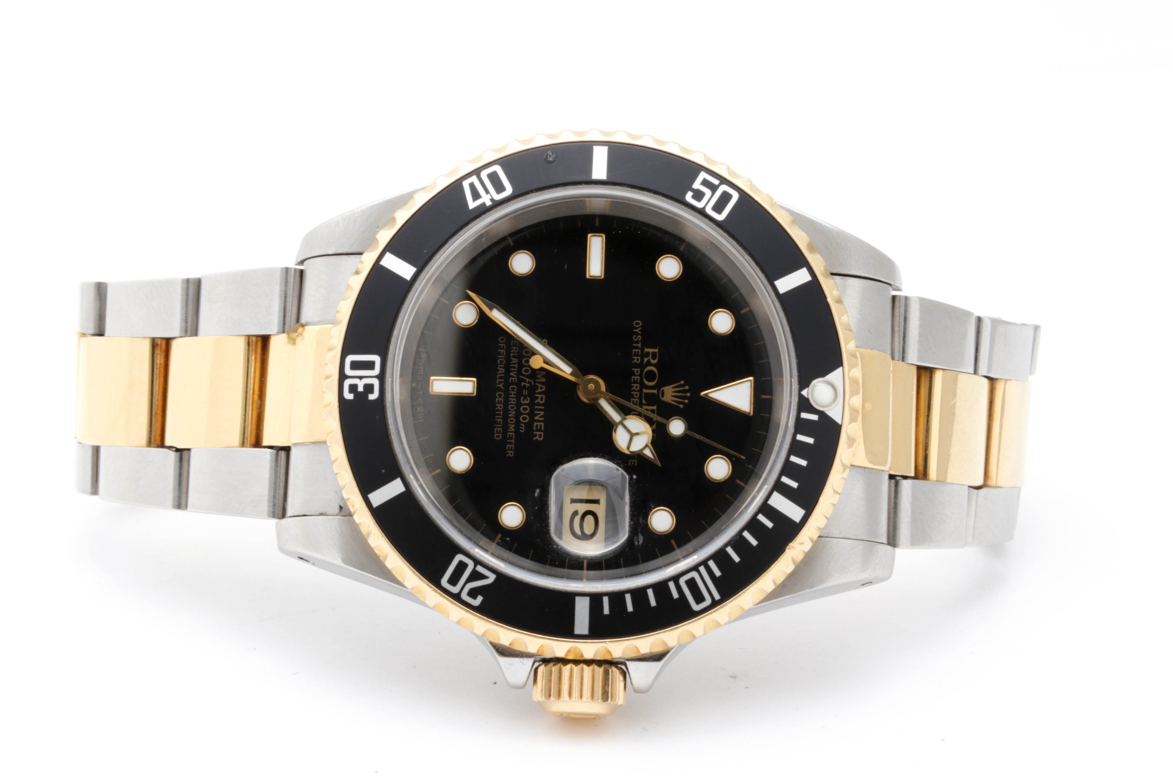 Rolex Submariner 18K Yellow Gold and Stainless Steel Watch