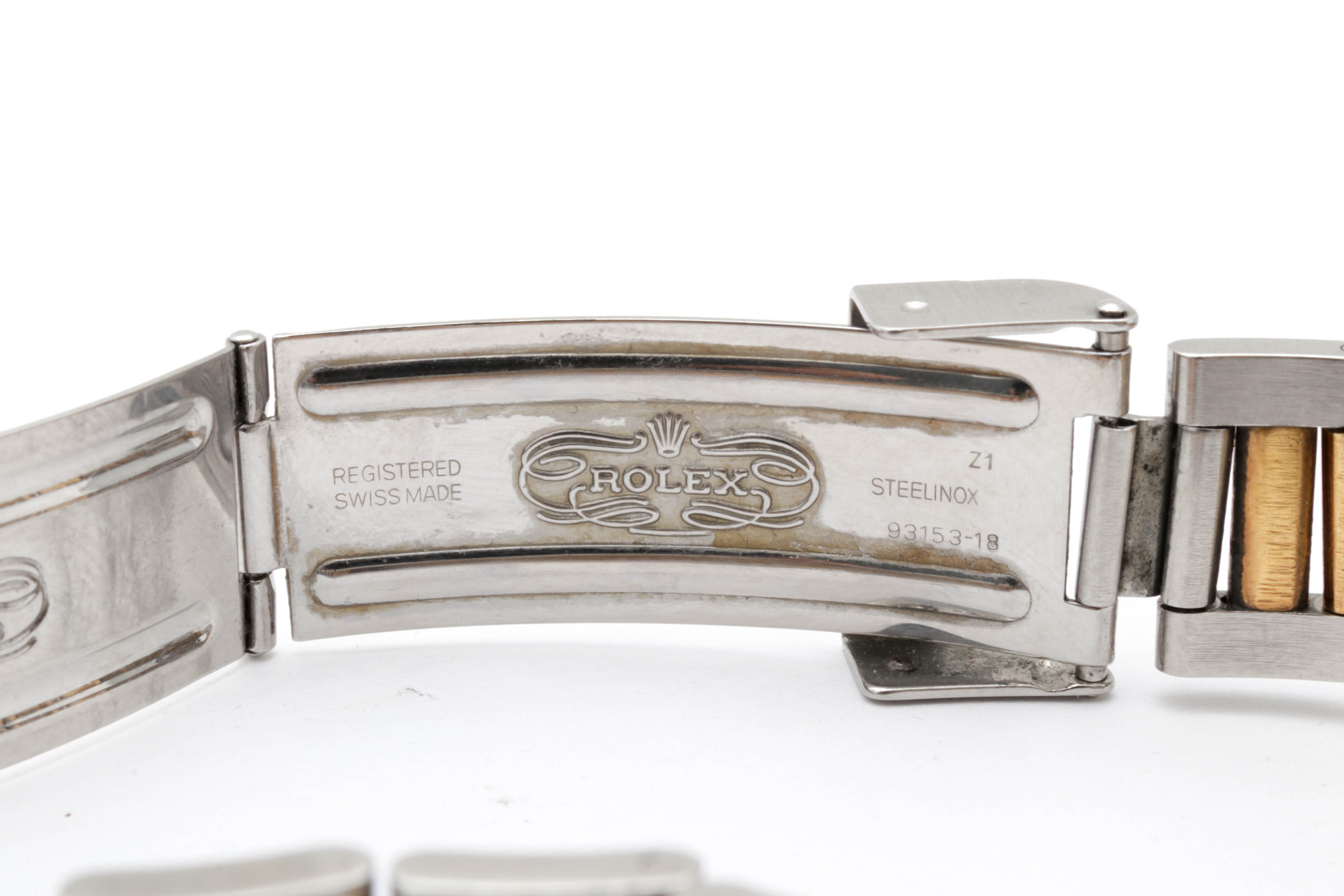 Rolex Submariner 18K Yellow Gold and Stainless Steel Watch