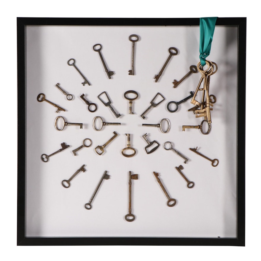 Decorative Keys and Framed Art