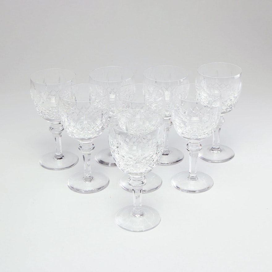 Atlantis Crystal "Elvas"  Crystal Wine Glasses, 1980-2005