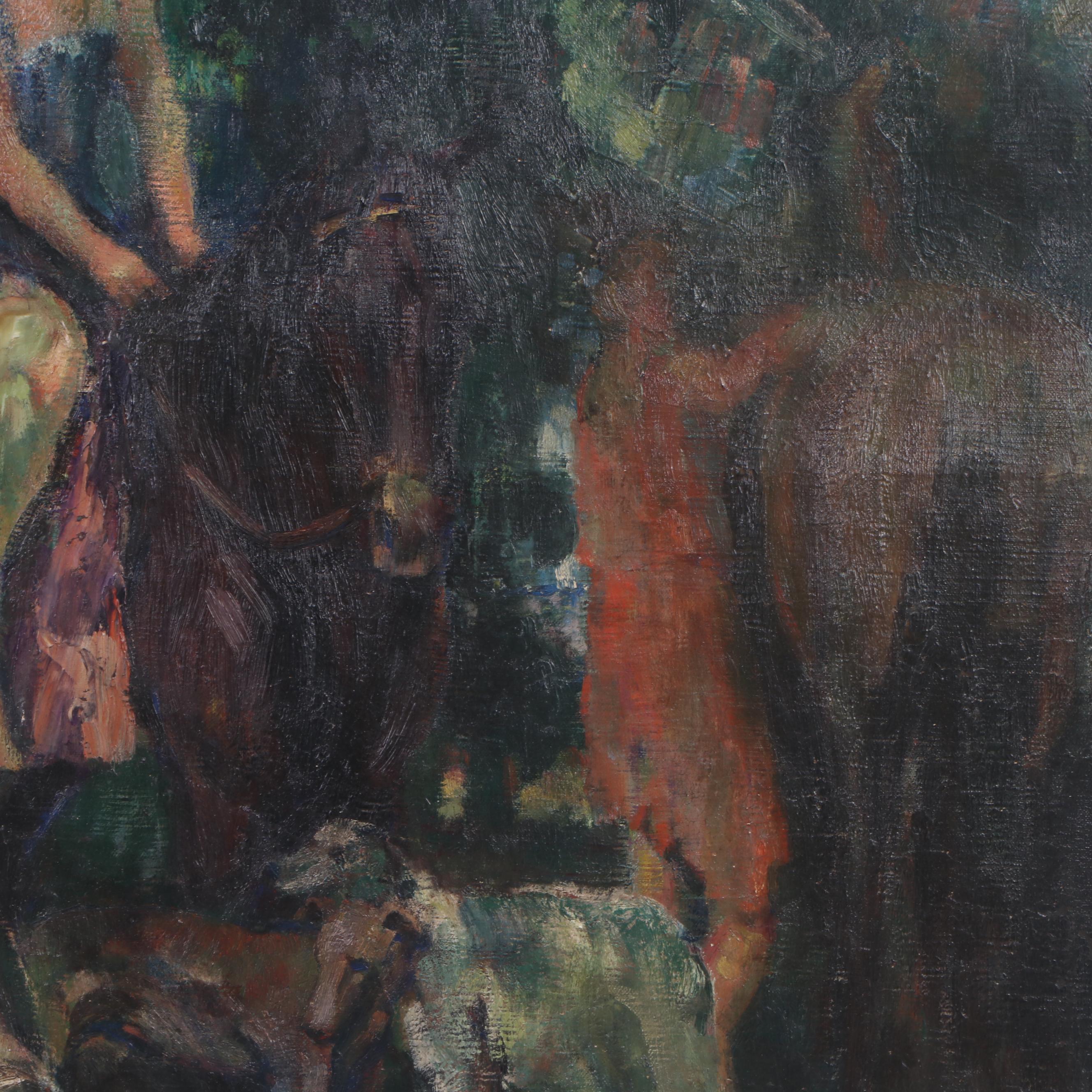 Erich Klossowski Oil Painting