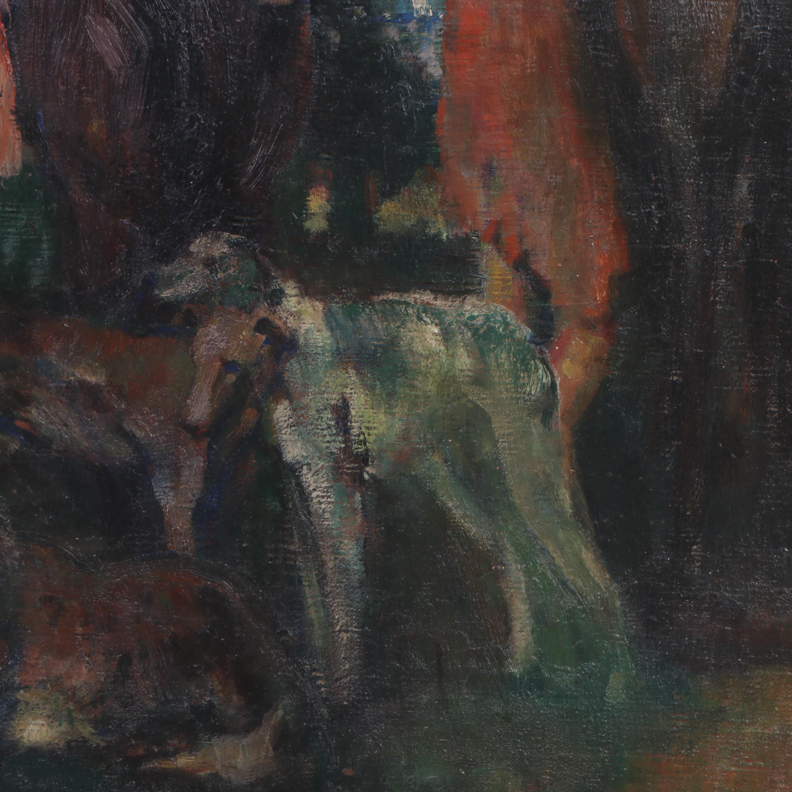 Erich Klossowski Oil Painting