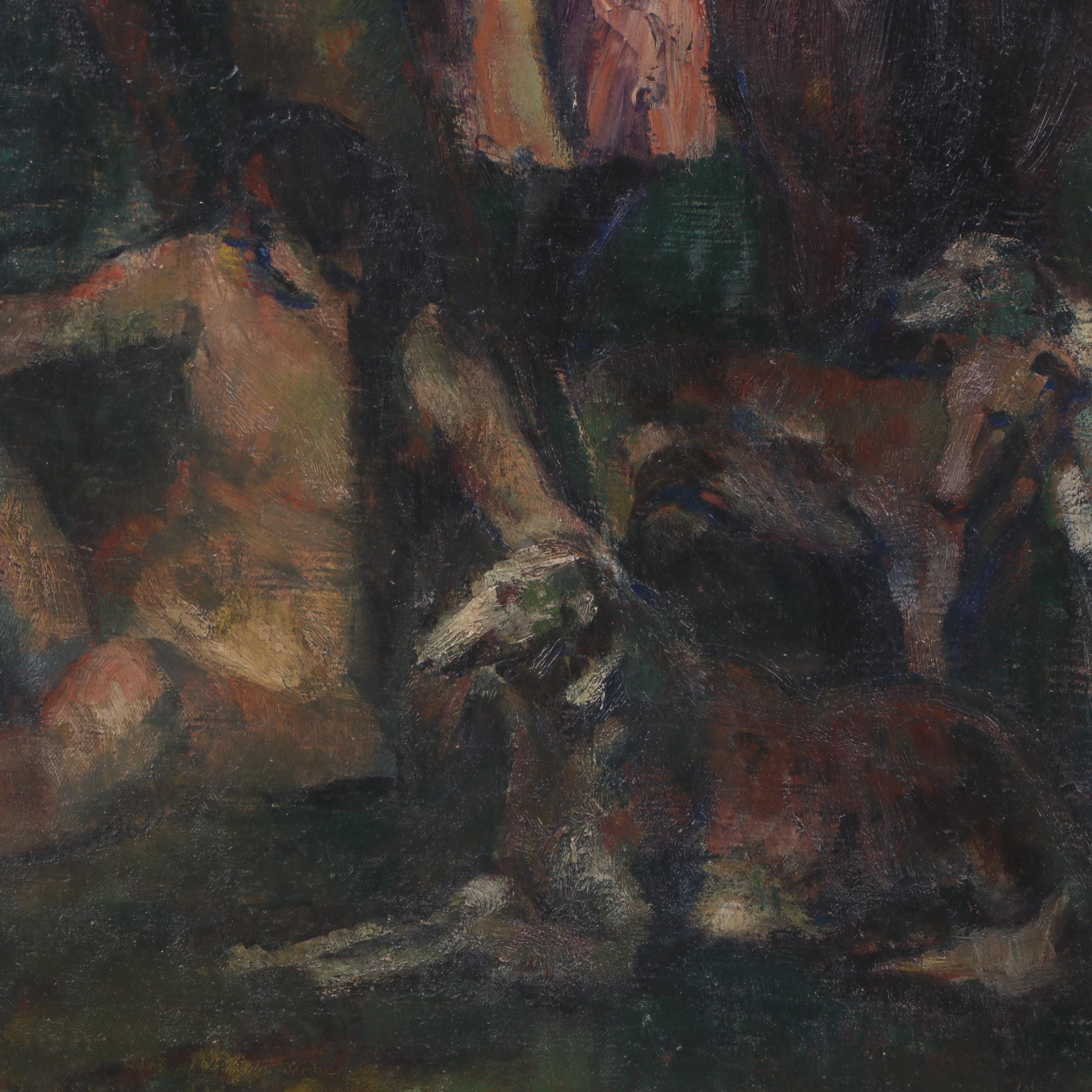 Erich Klossowski Oil Painting