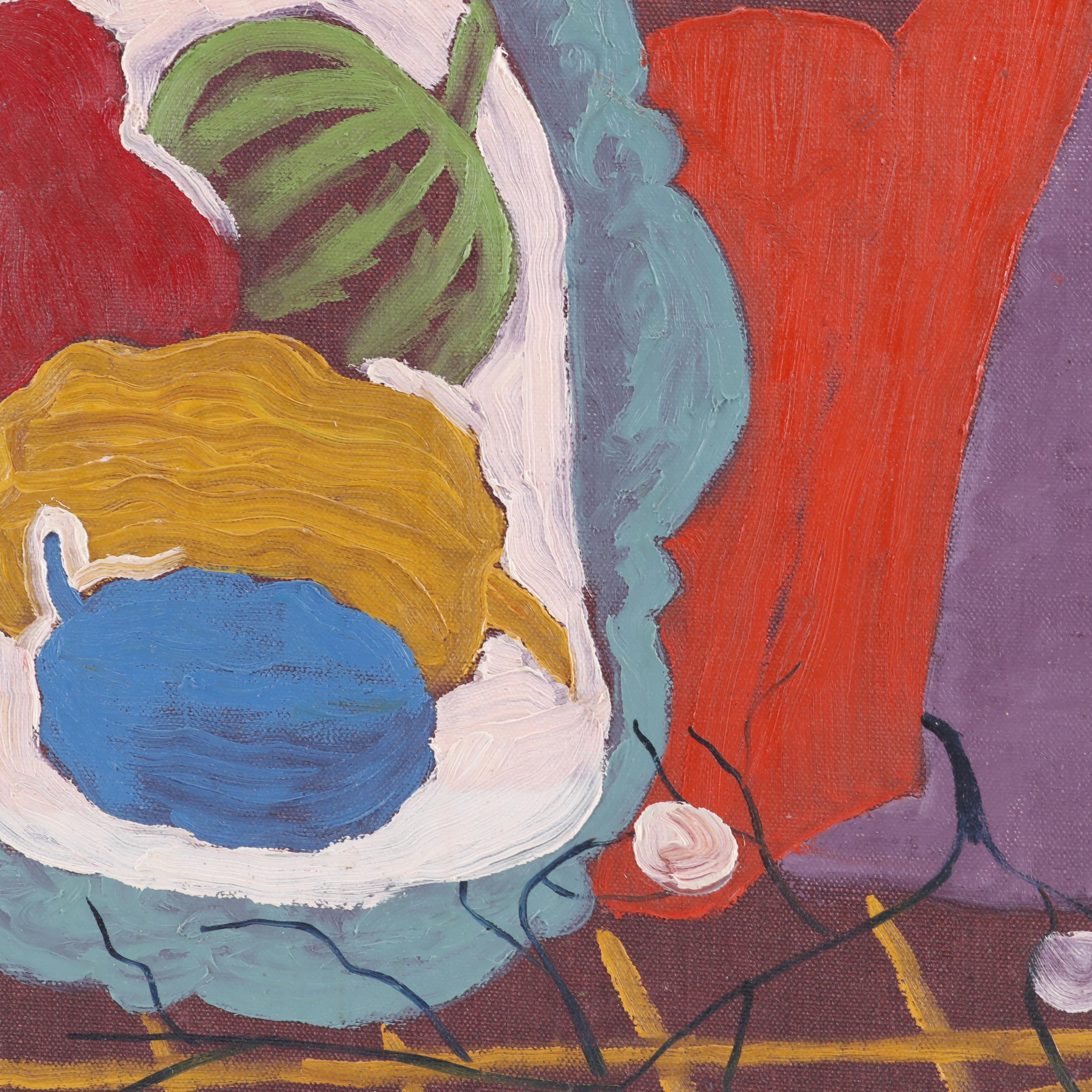 Leon Salter Zouté Still Life Oil Painting