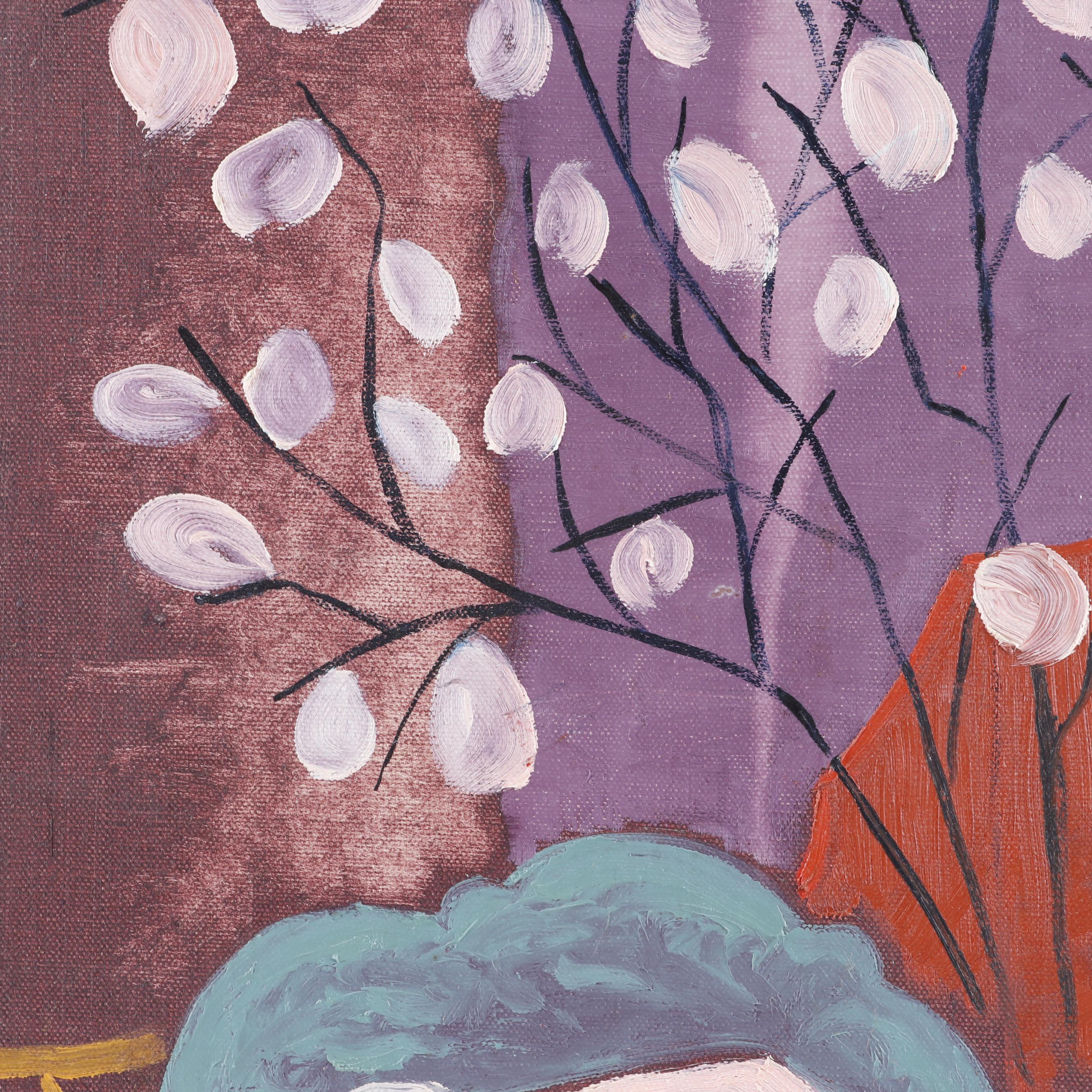 Leon Salter Zouté Still Life Oil Painting