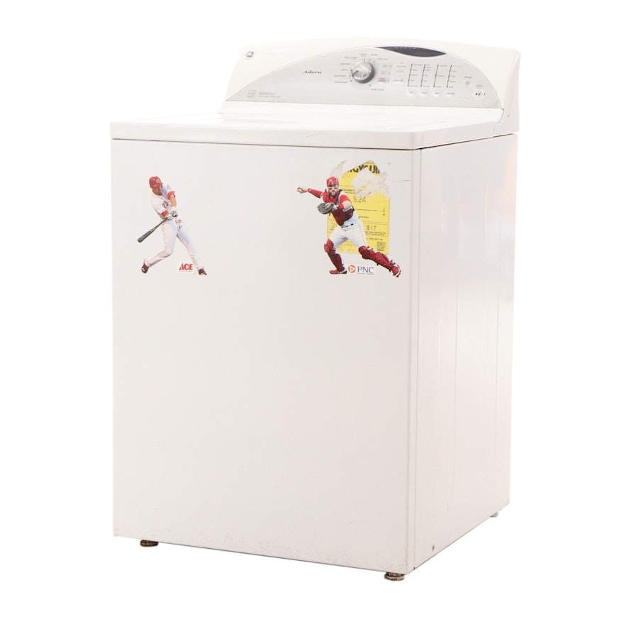 General Electric "Adora" Top Load Washing Machine from Cincinnati Reds Clubhouse