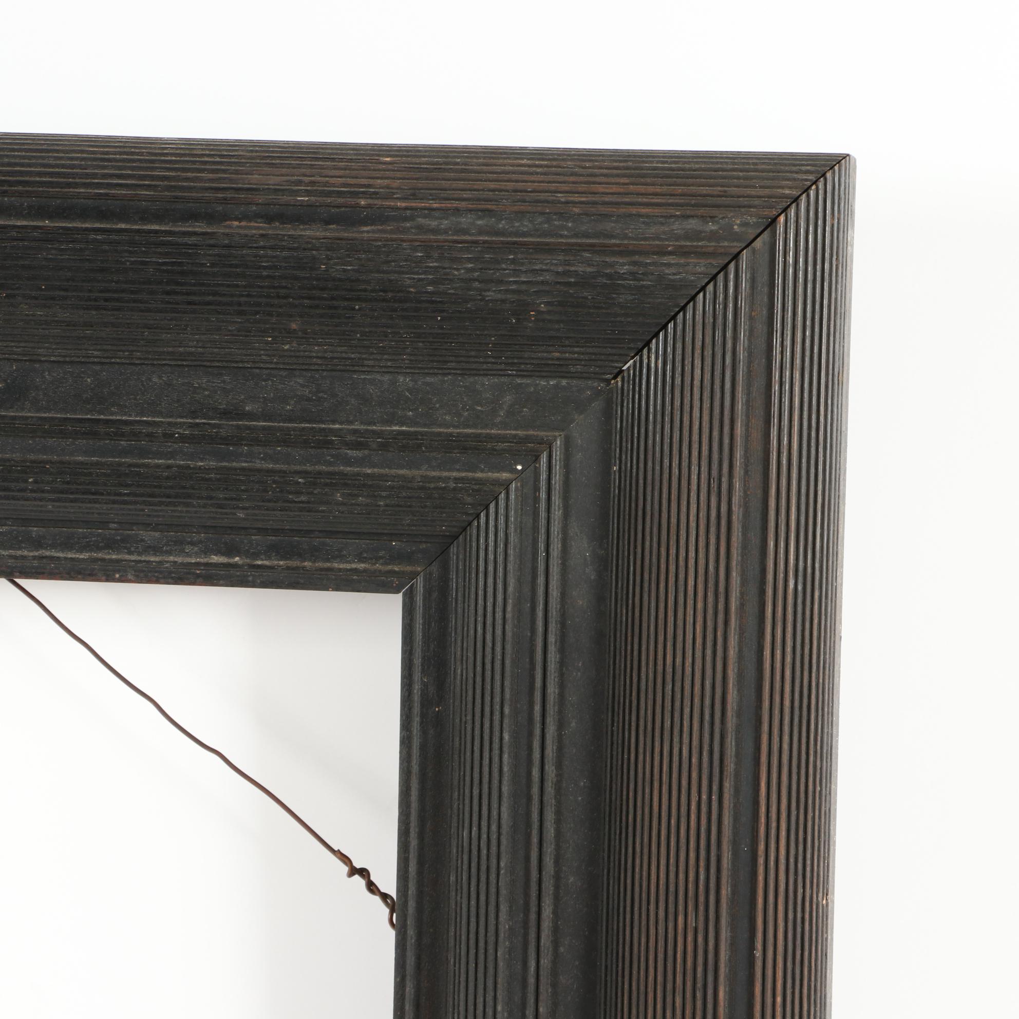 Black Wooden Wall Frame