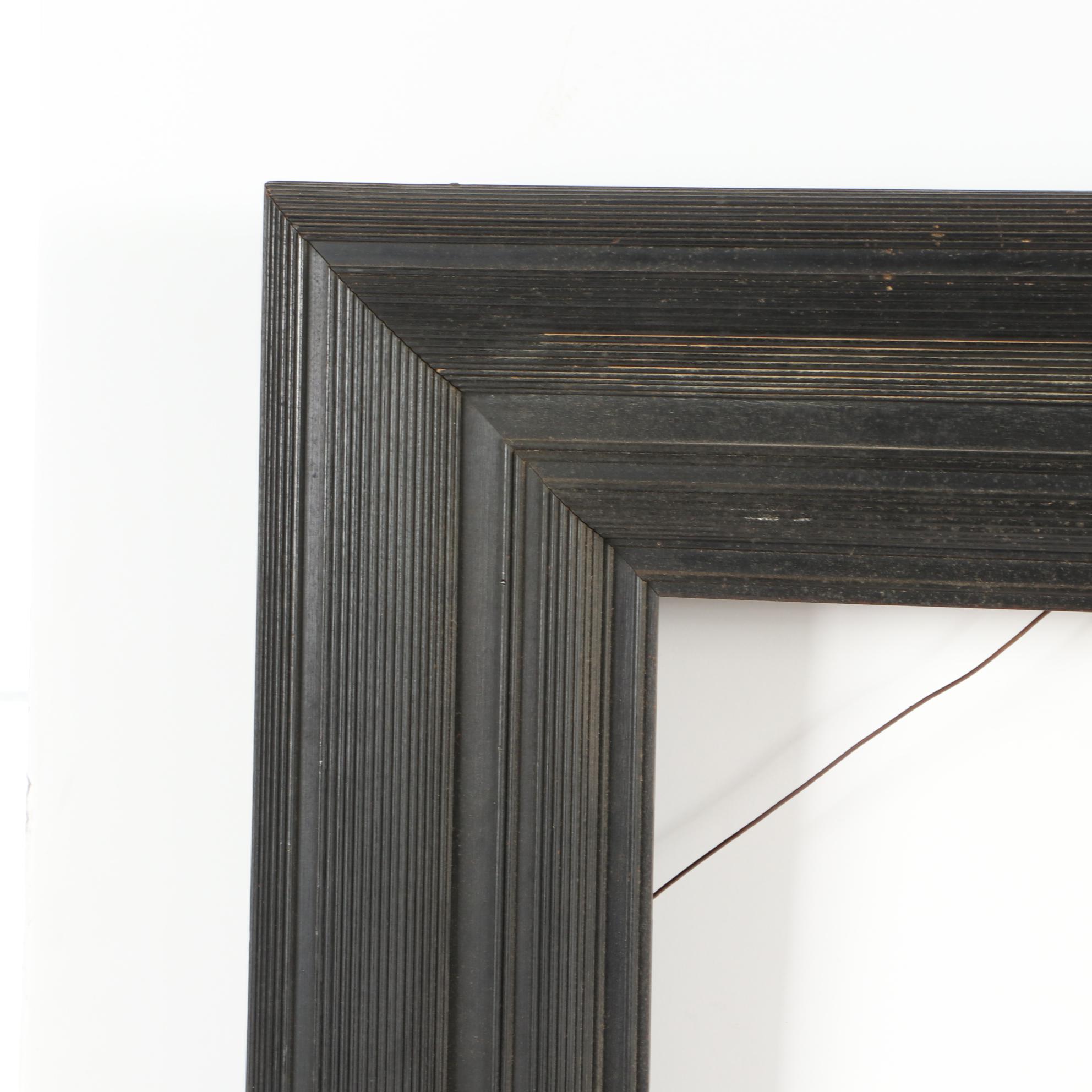Black Wooden Wall Frame