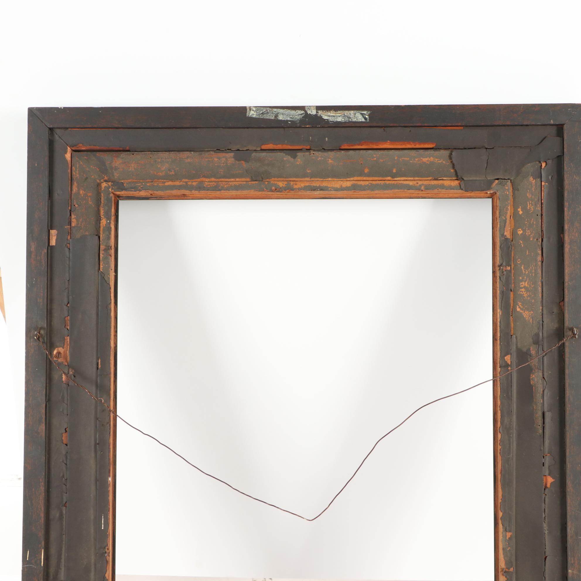 Black Wooden Wall Frame