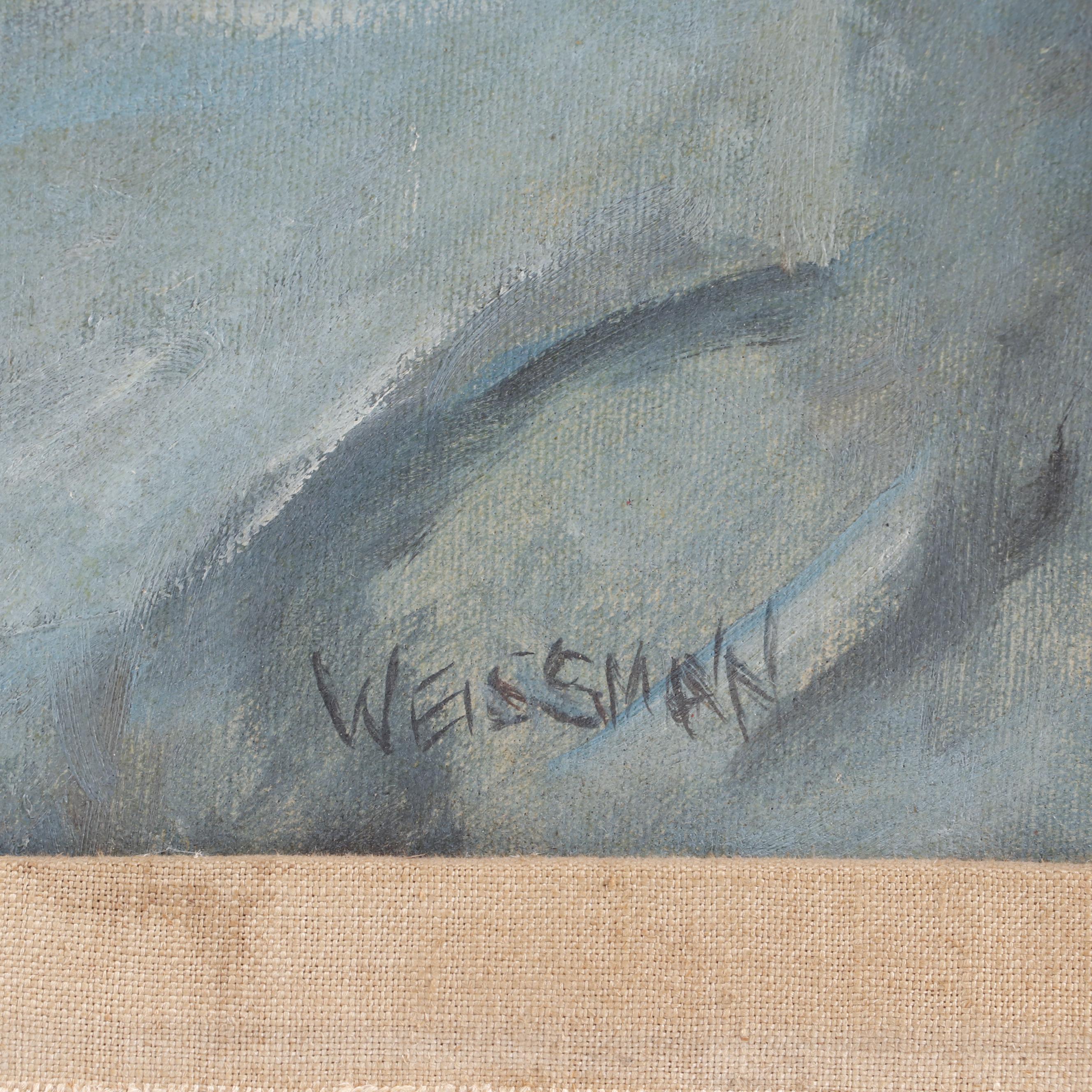 Weissman Portrait Oil Painting