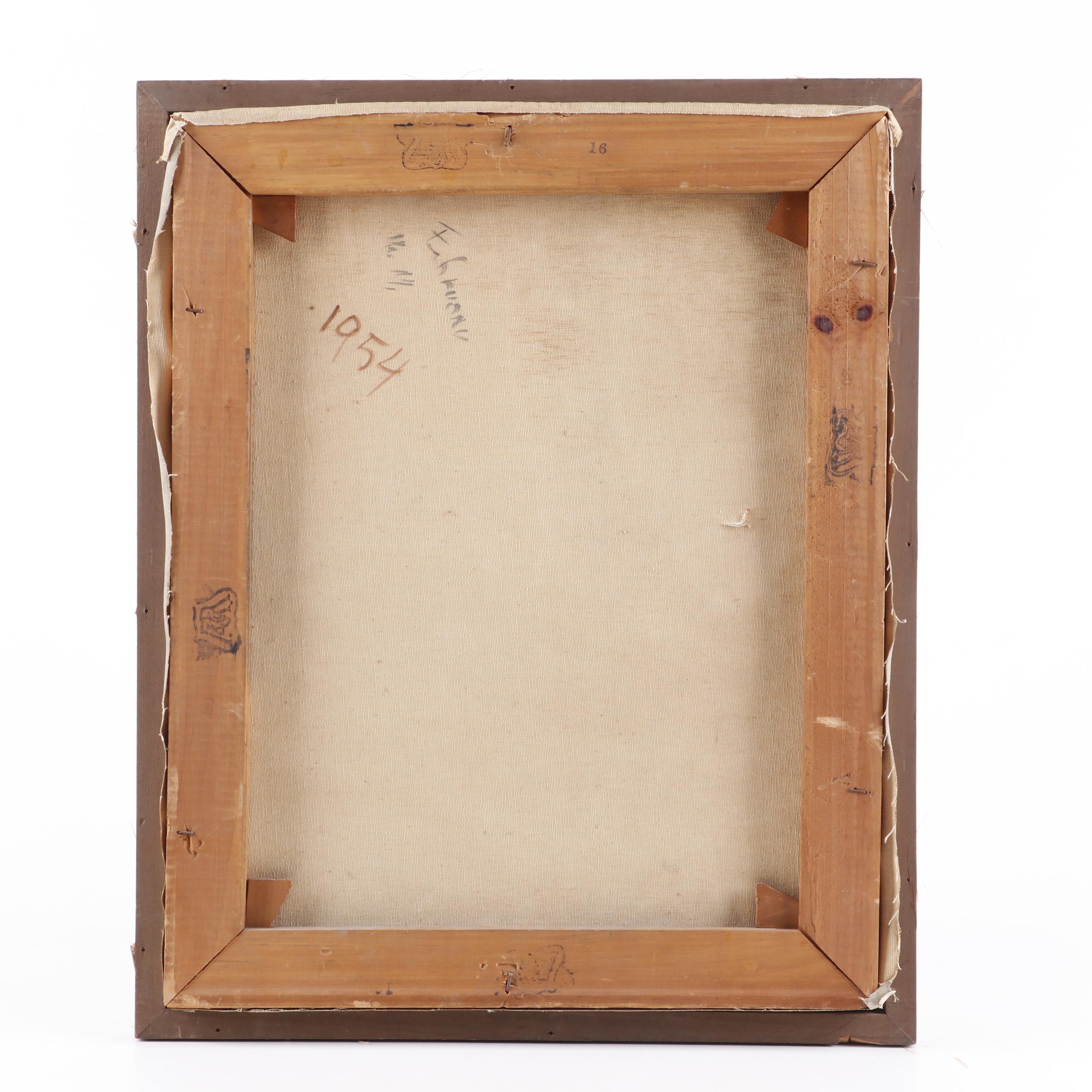 Weissman Portrait Oil Painting