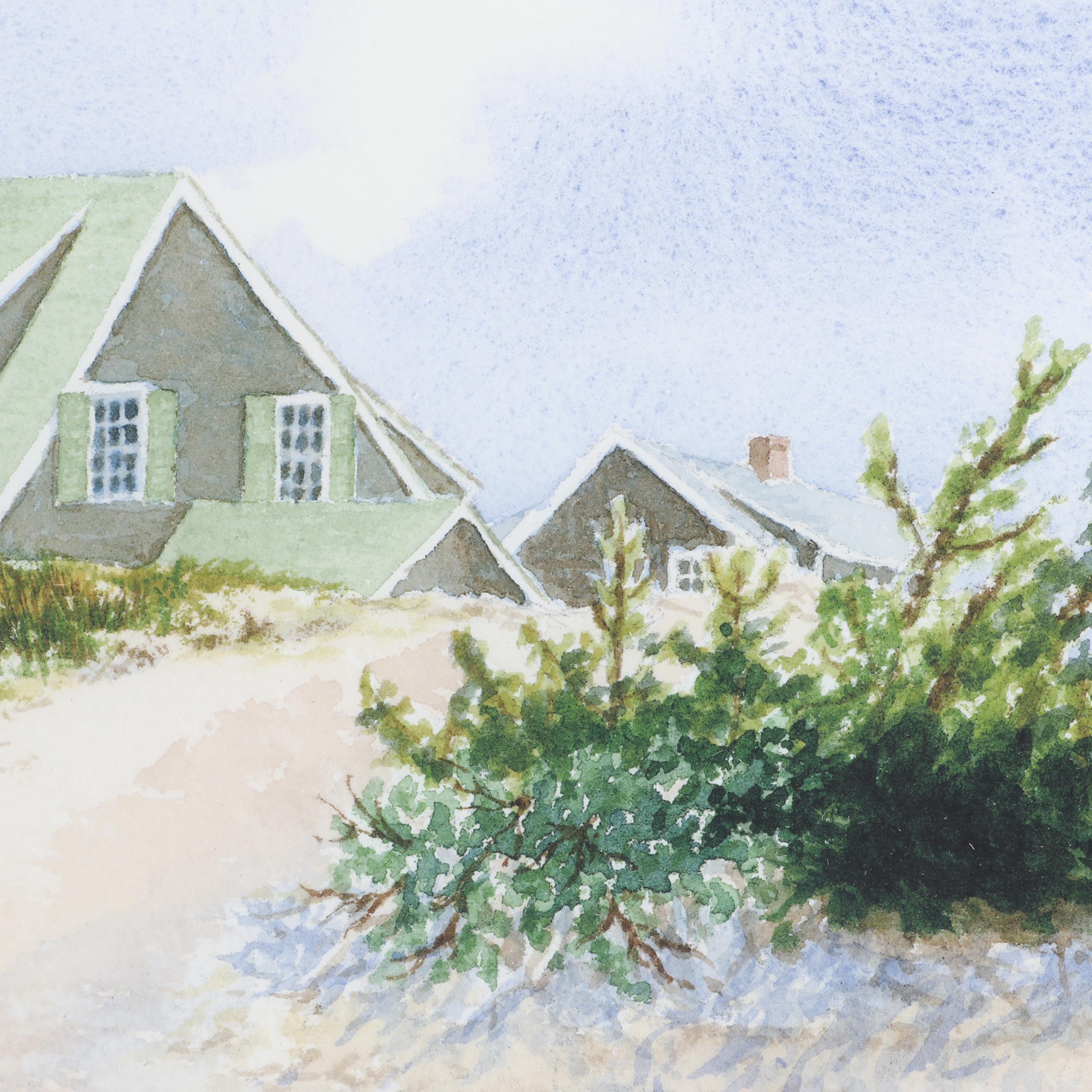 C. Barry Hills Landscape Watercolor Painting