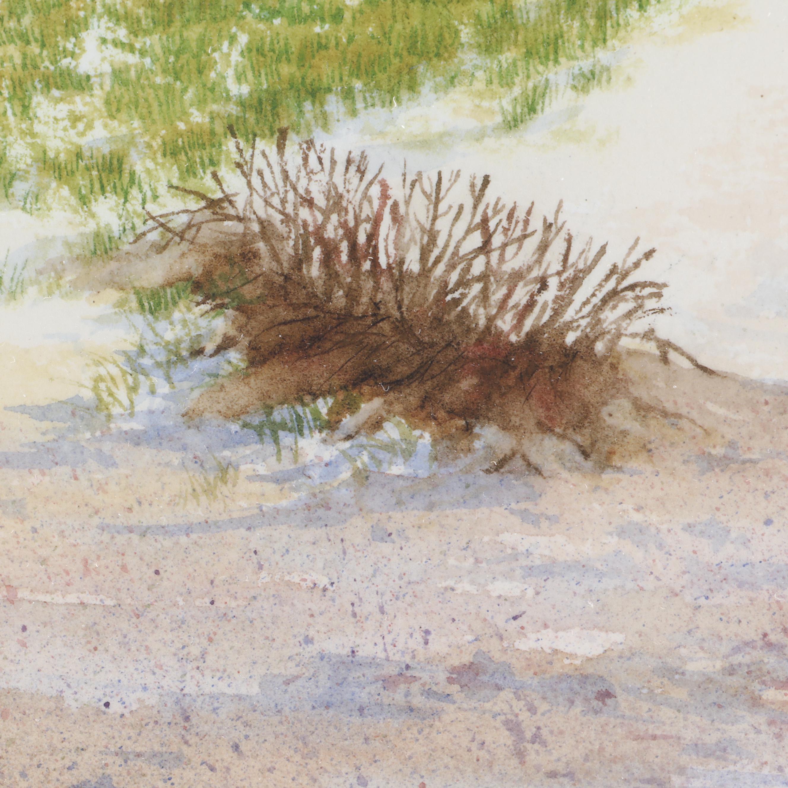 C. Barry Hills Landscape Watercolor Painting