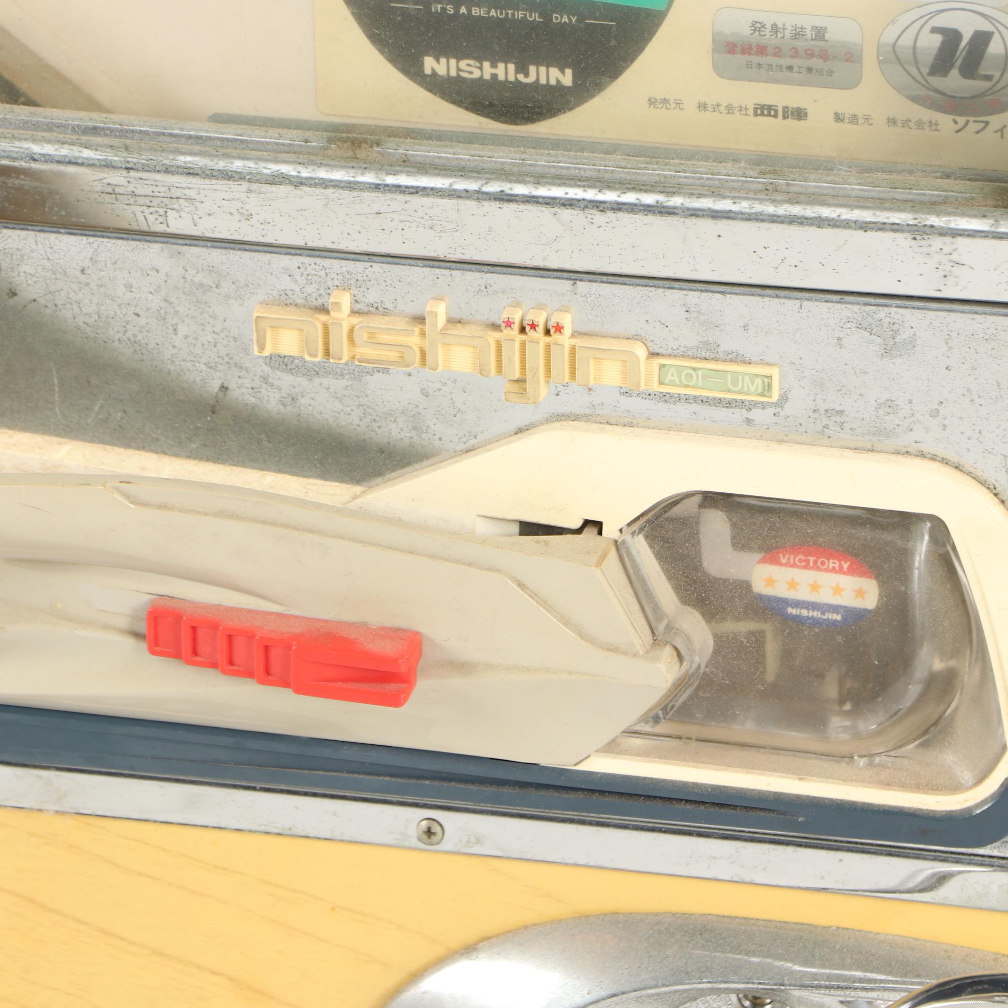 Nishijin Super Deluxe Pachinko Machine, 1974