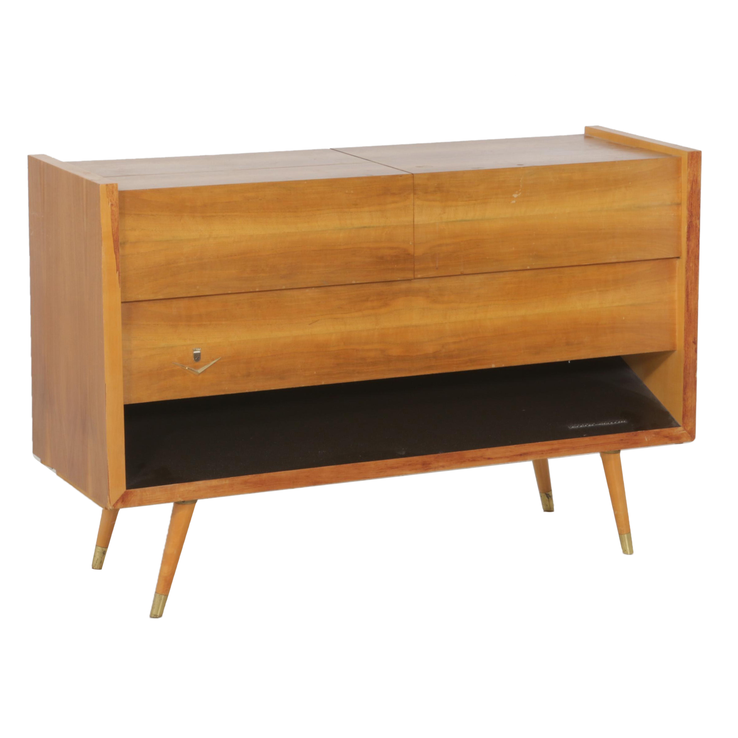 Modern Grundig-Majestic Model 8095 Console Stereo Cabinet