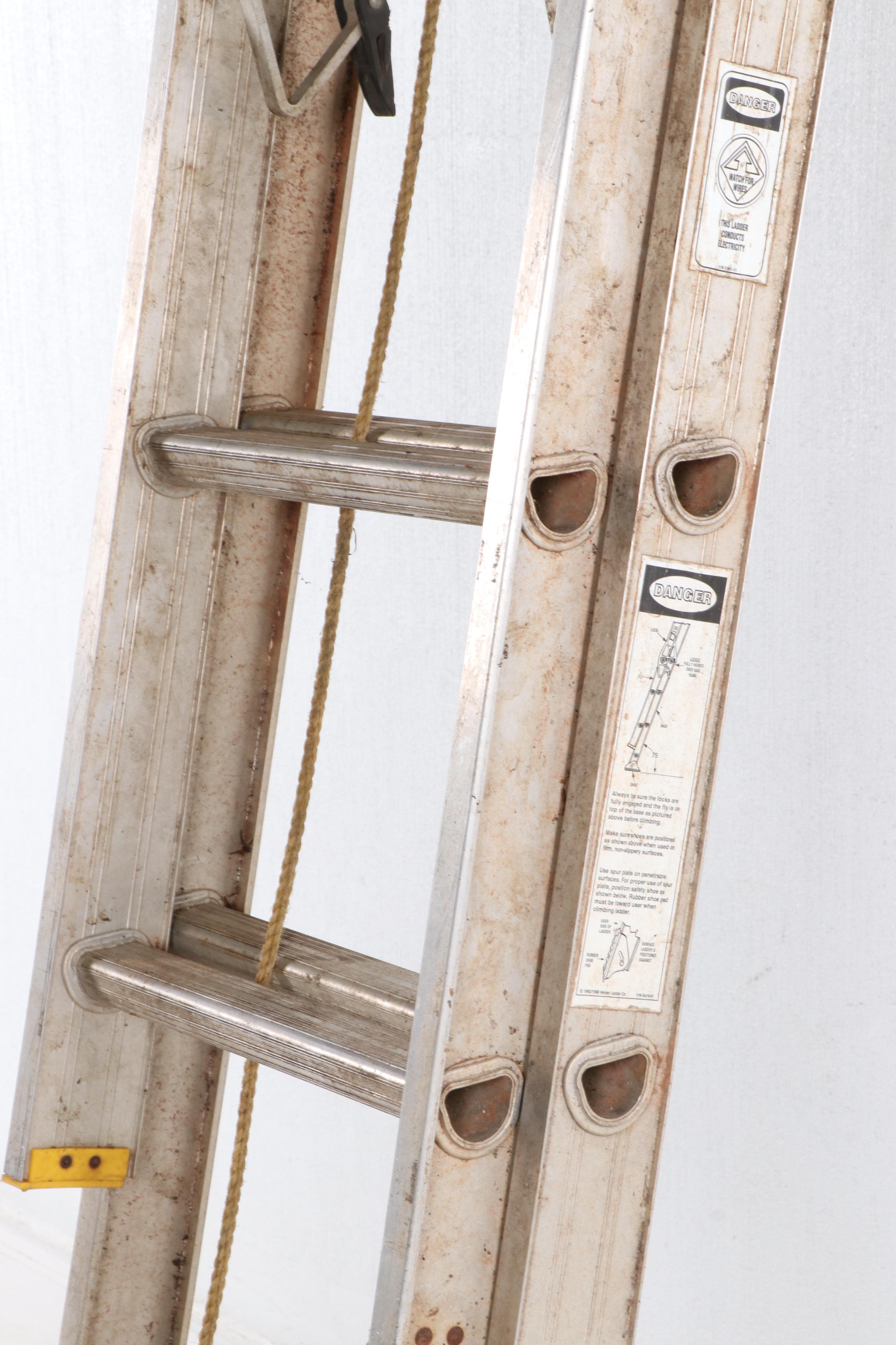 Werner 26-Foot Extension Ladder with Stabilizer