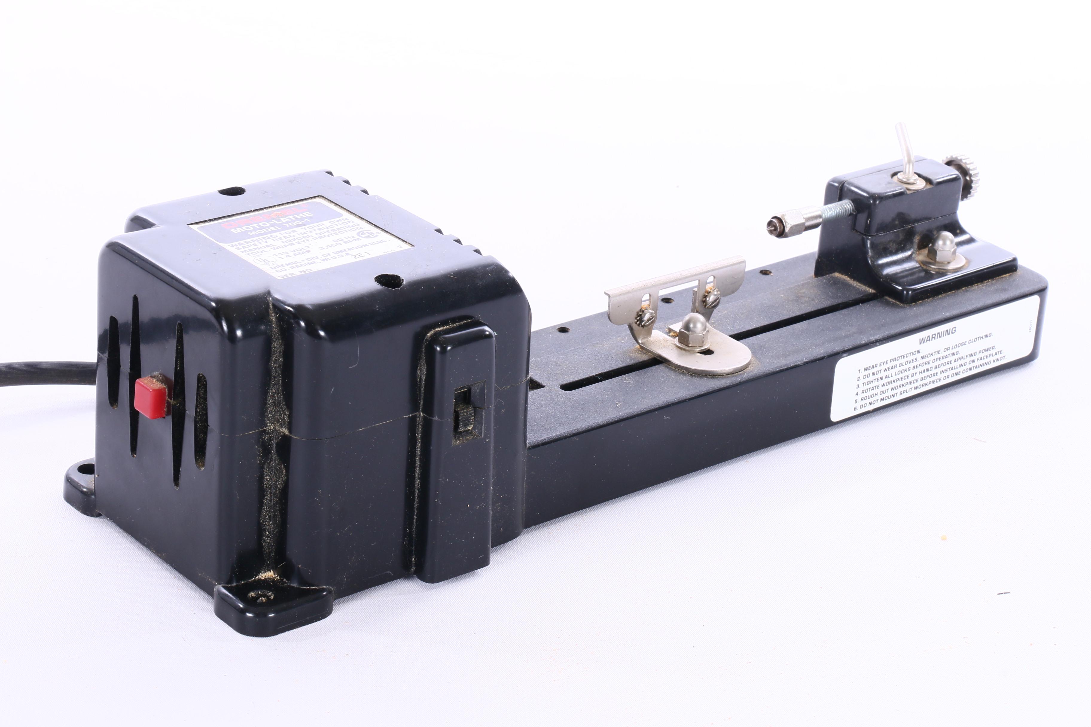 Dremel Moto-Lathe 700-1 Table 15" Scroll Saw with Sander Attachments