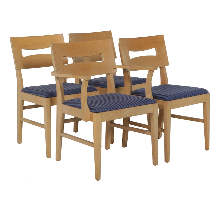 Maple Mid-Mod Dining Chairs