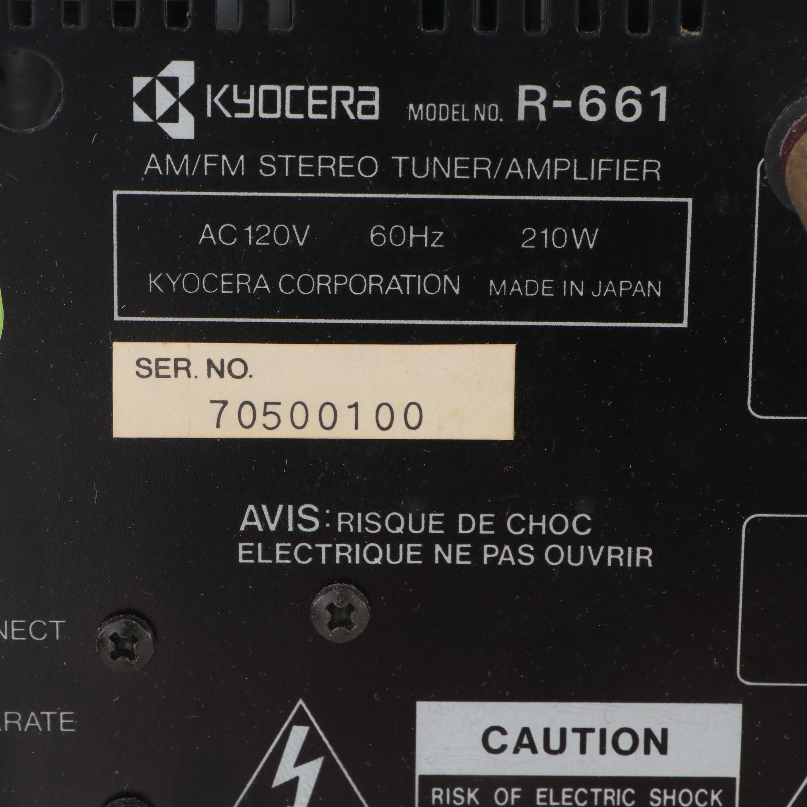 Kyocera Entertainment and Phase Tech Speaker System