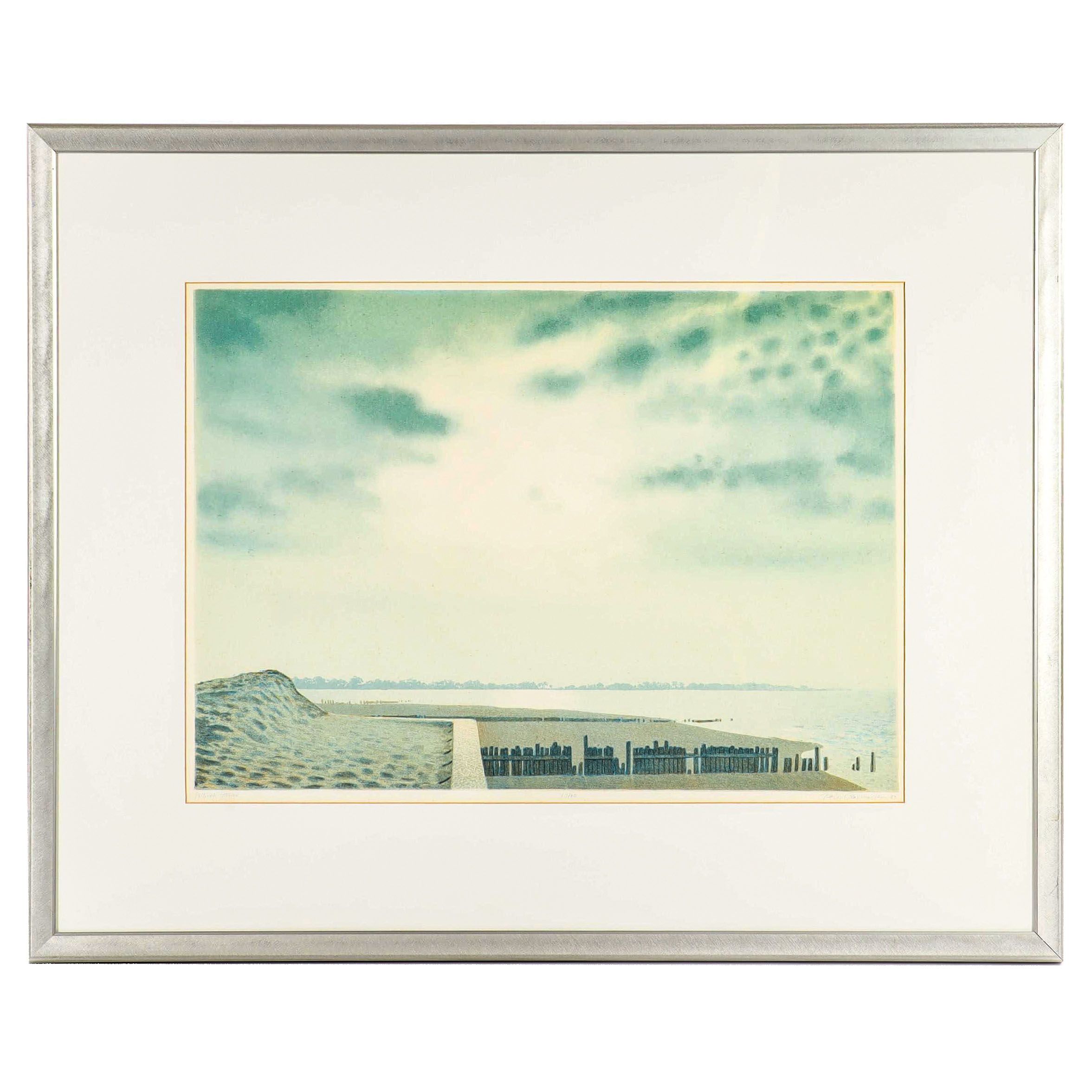 Keith Rasmussen Lithograph "Passing Storm"