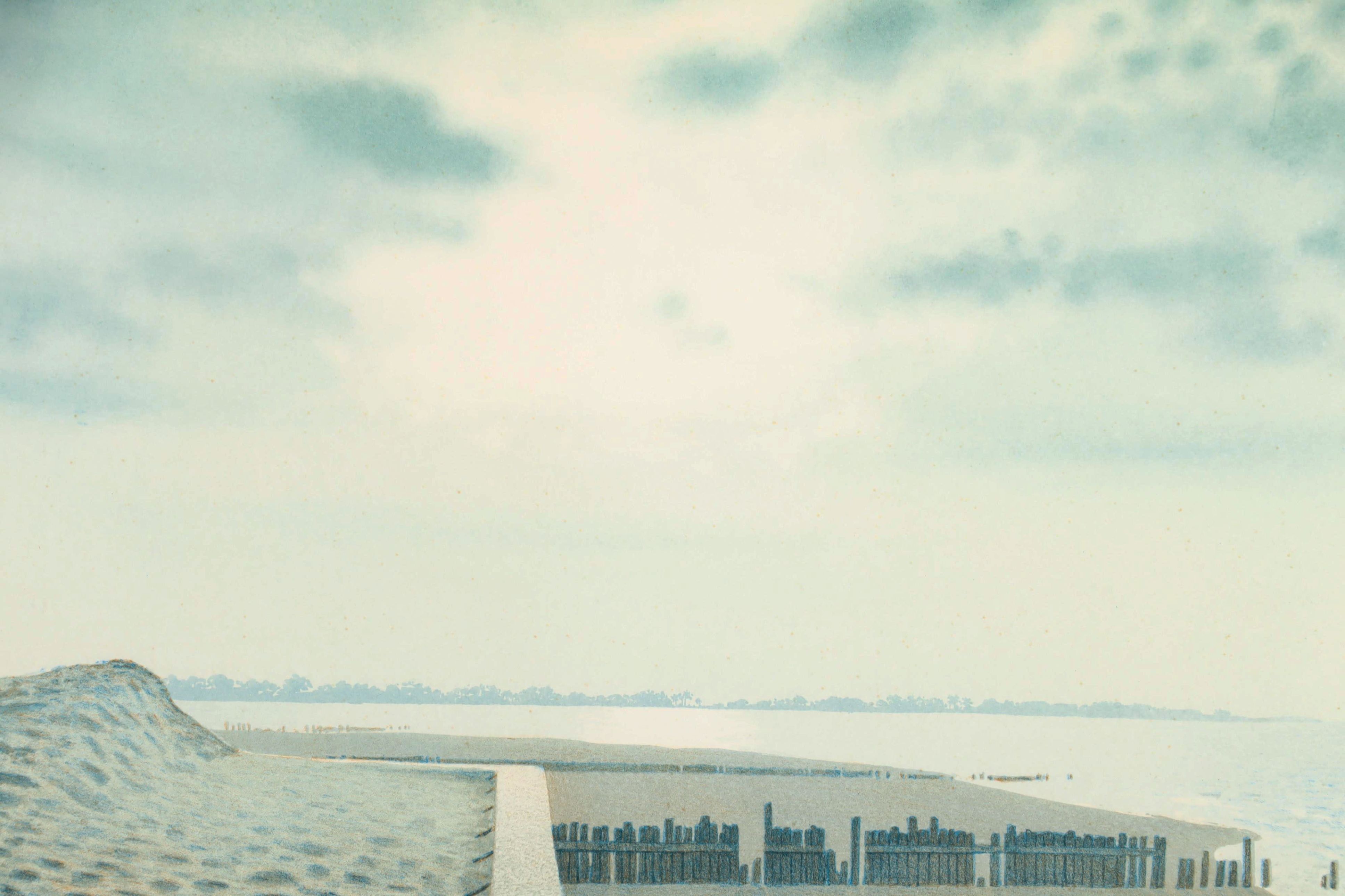 Keith Rasmussen Lithograph "Passing Storm"