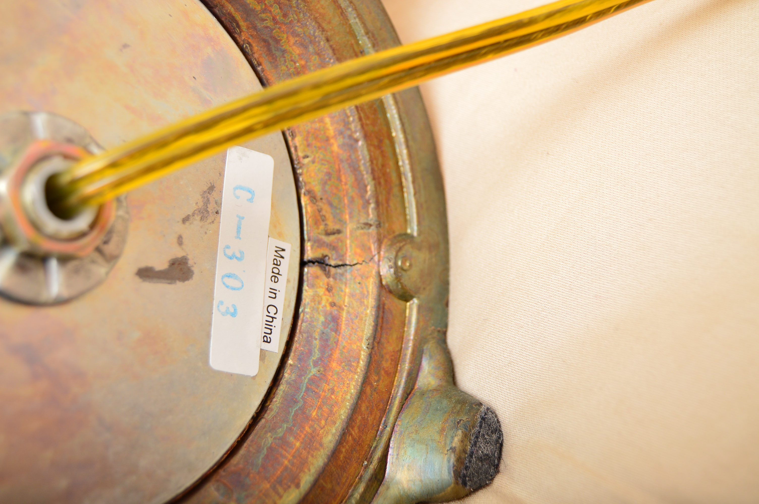 Broyhill Pine Queen-Sized Bed with Night Stands and Table Lamps