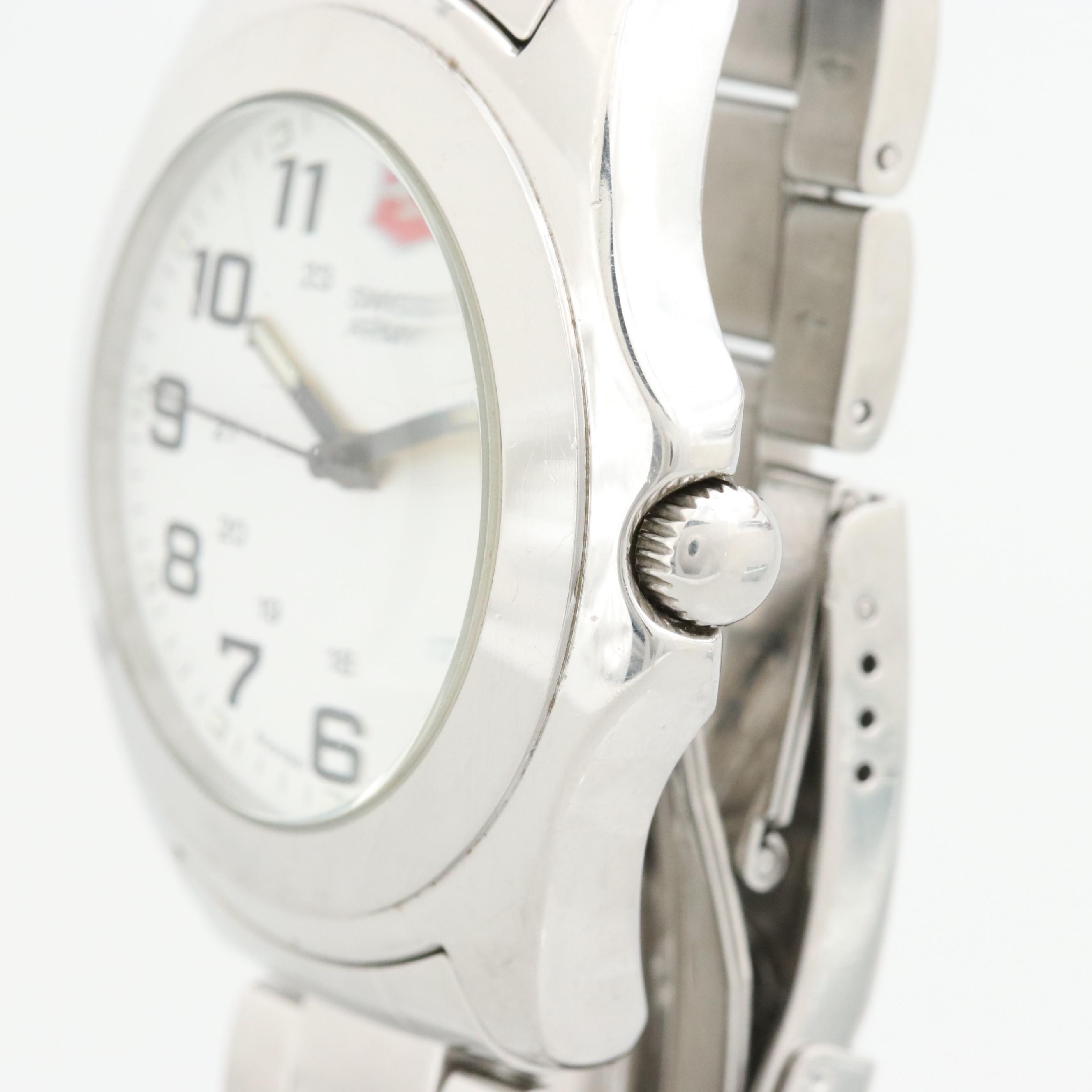 Swiss Army Infantry Stainless Steel Quartz Watch