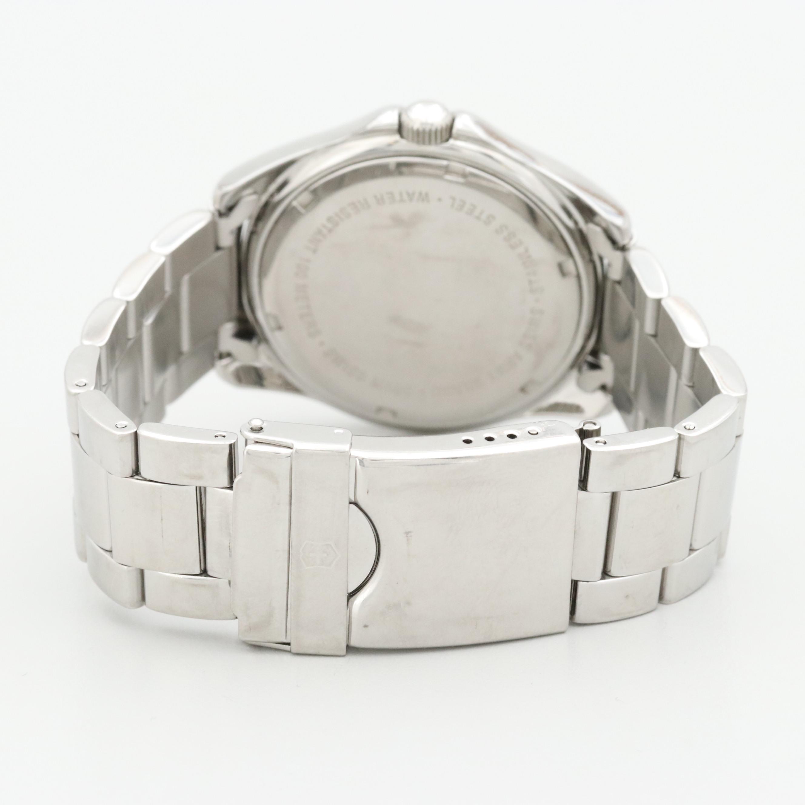 Swiss Army Infantry Stainless Steel Quartz Watch