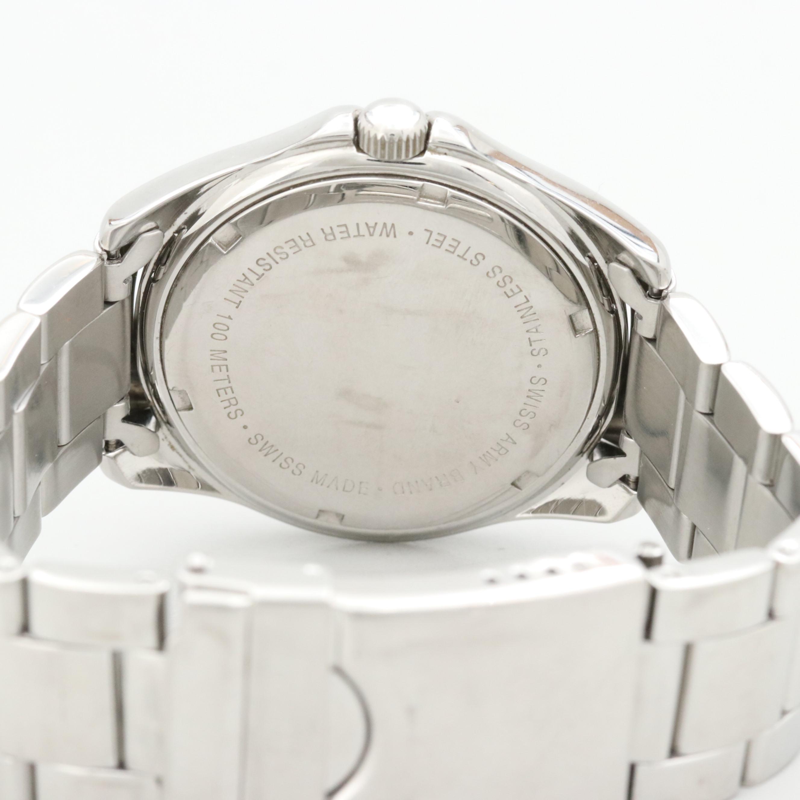 Swiss Army Infantry Stainless Steel Quartz Watch