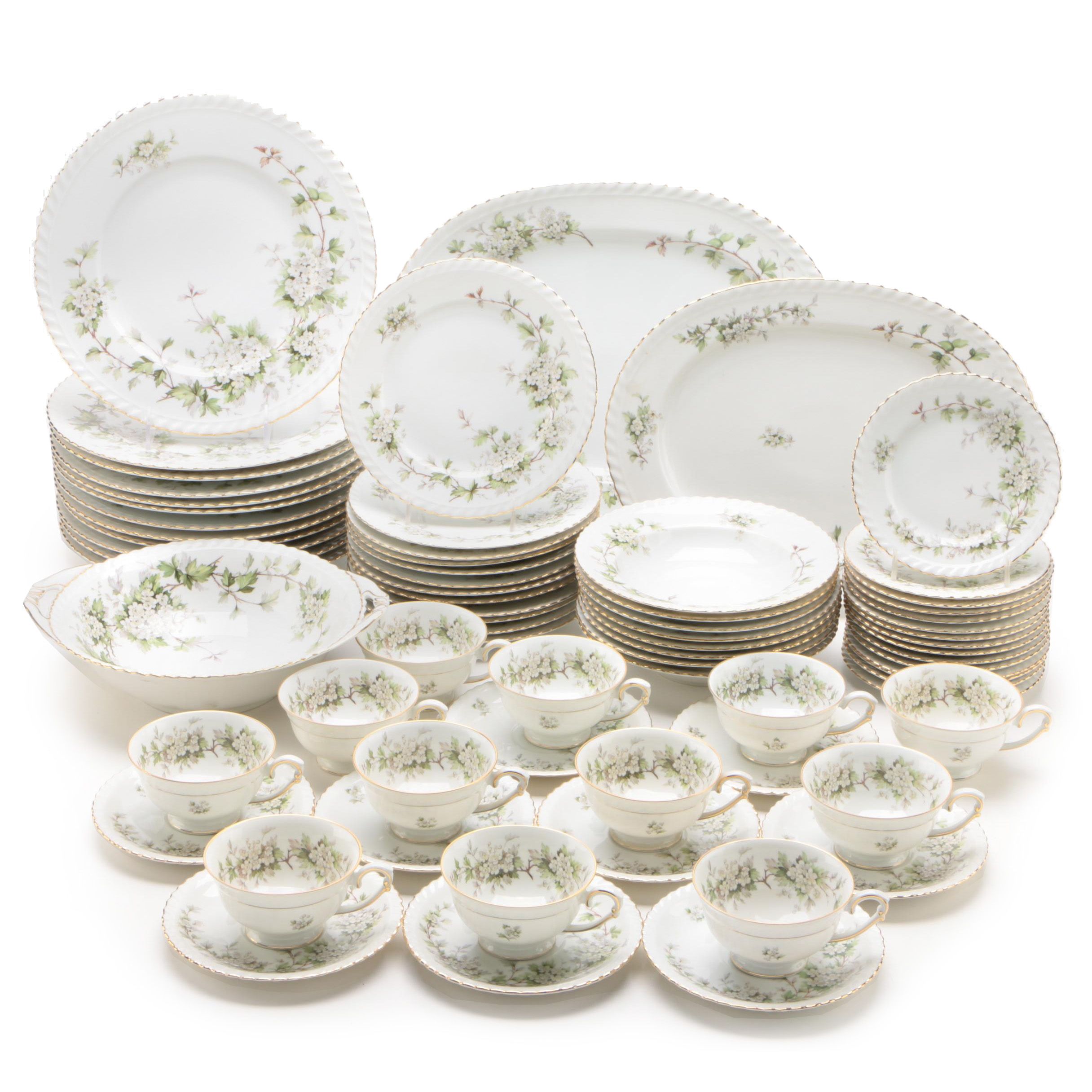 Franconia-Krautheim "Hawthorn" China Dinnerware, 1964 - 1975
