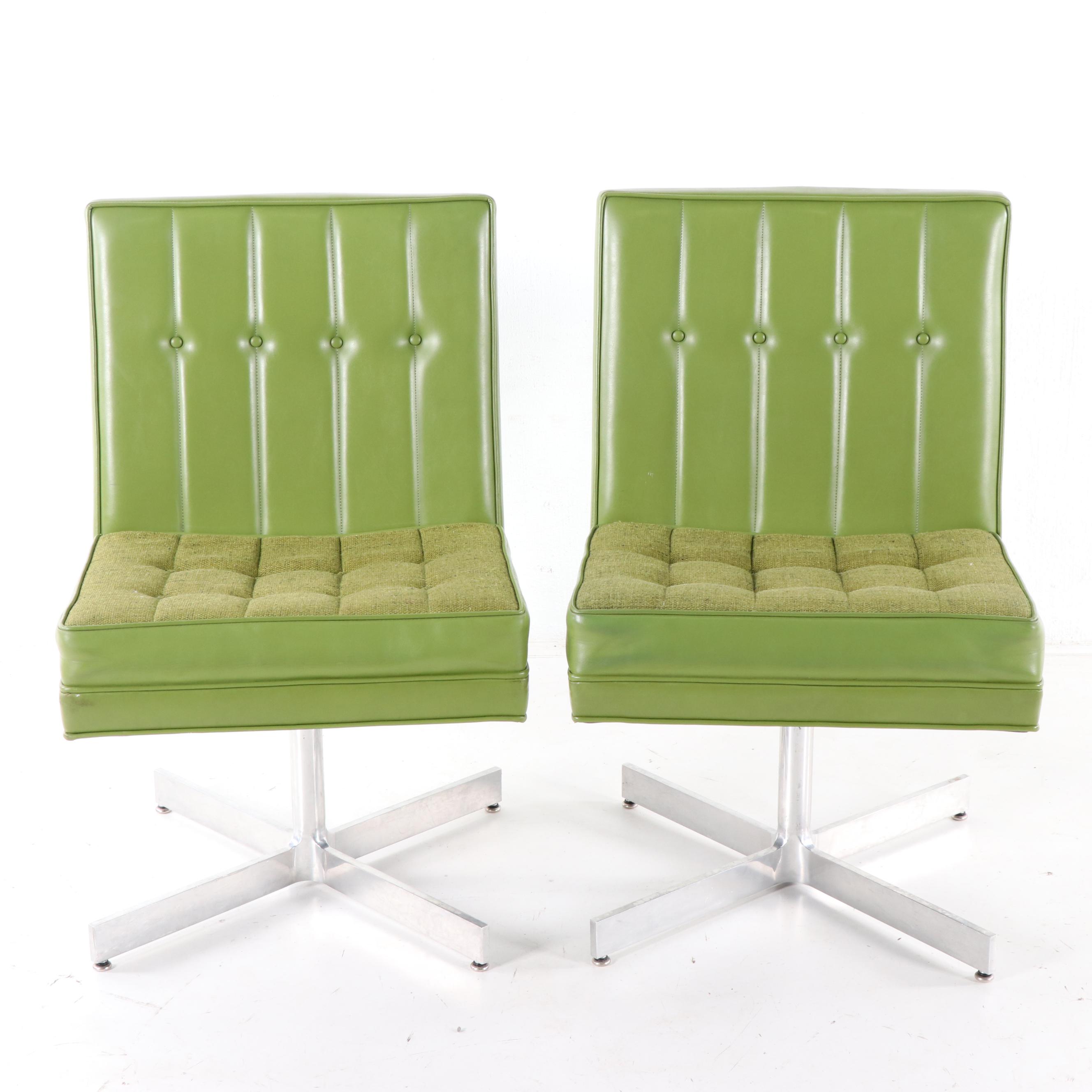 Jack Cartwright Modern Swivel Chairs, circa 1969