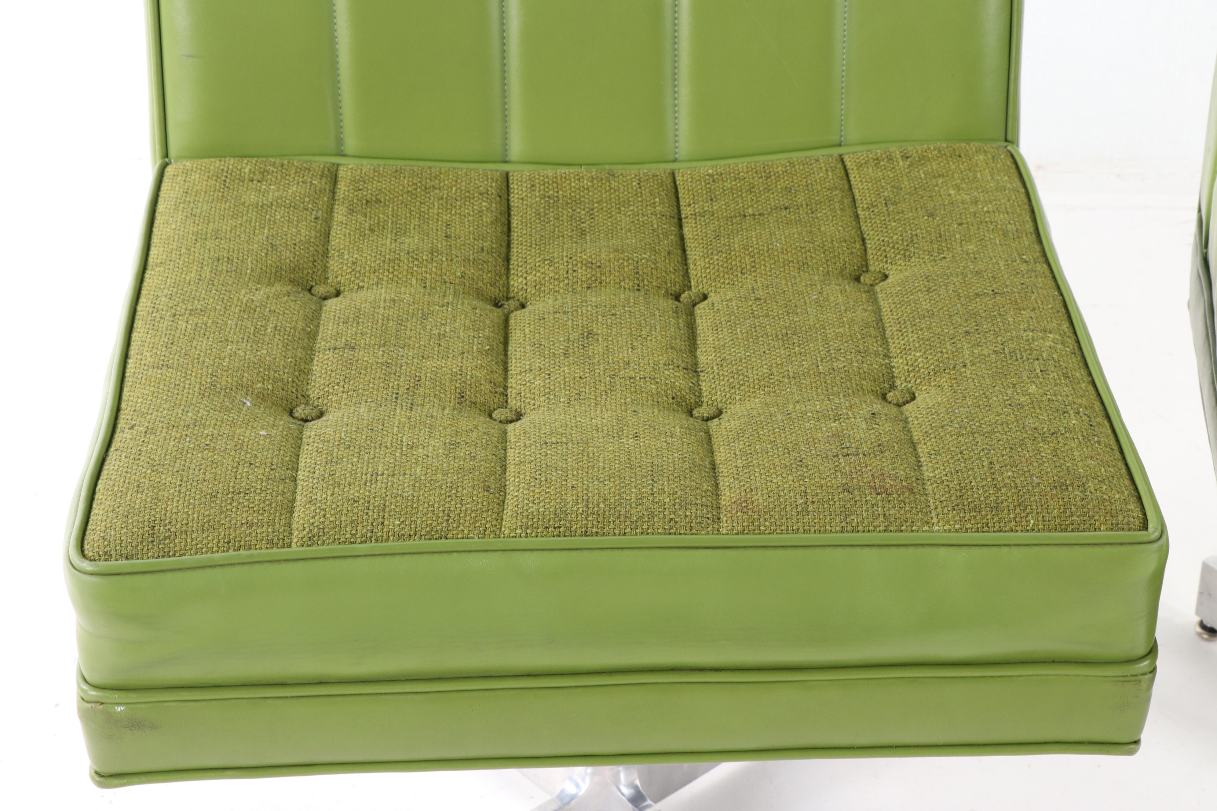 Jack Cartwright Modern Swivel Chairs, circa 1969