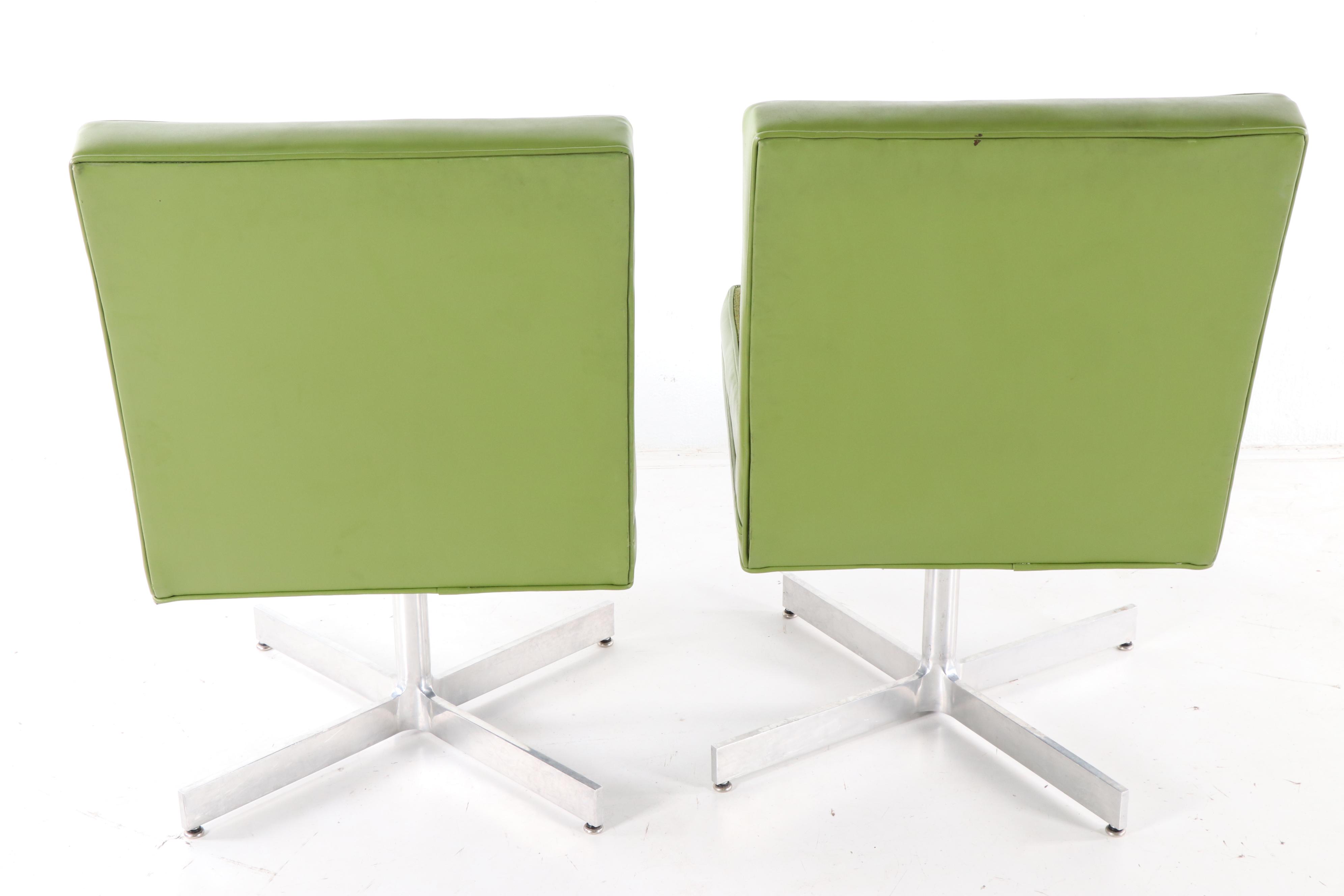 Jack Cartwright Modern Swivel Chairs, circa 1969